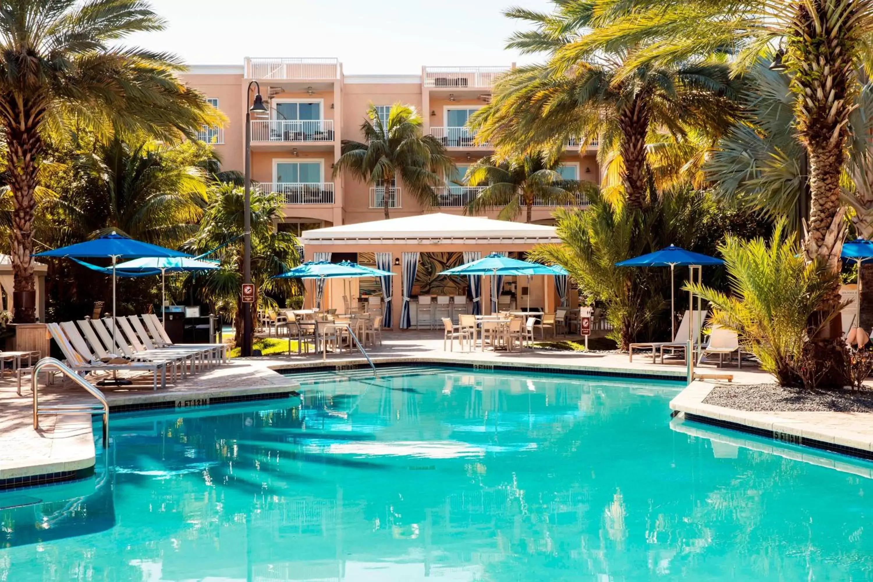 Swimming Pool in Key West Marriott Beachside Hotel