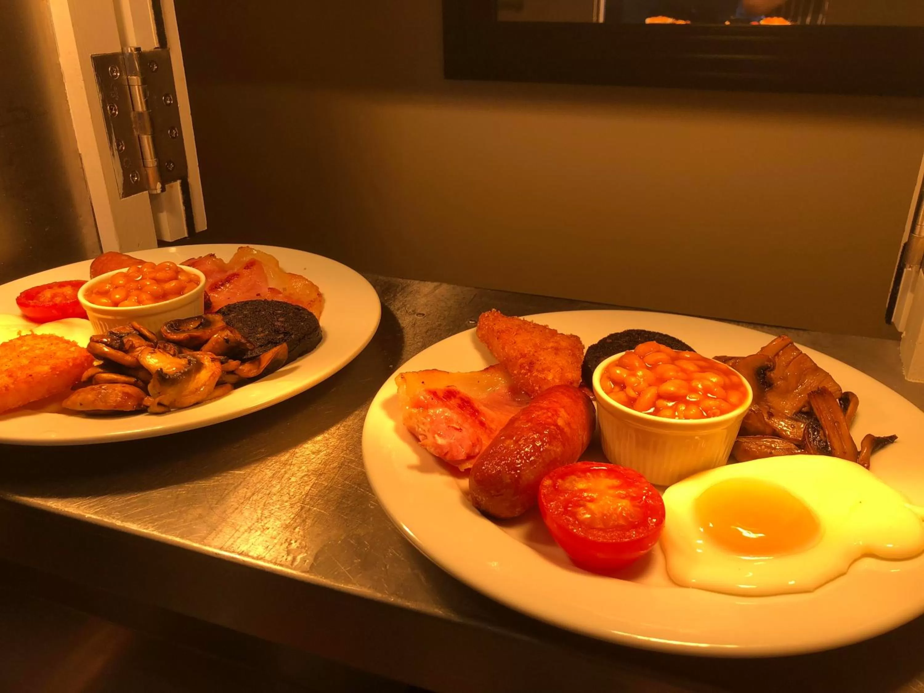 Breakfast in The Buck Inn