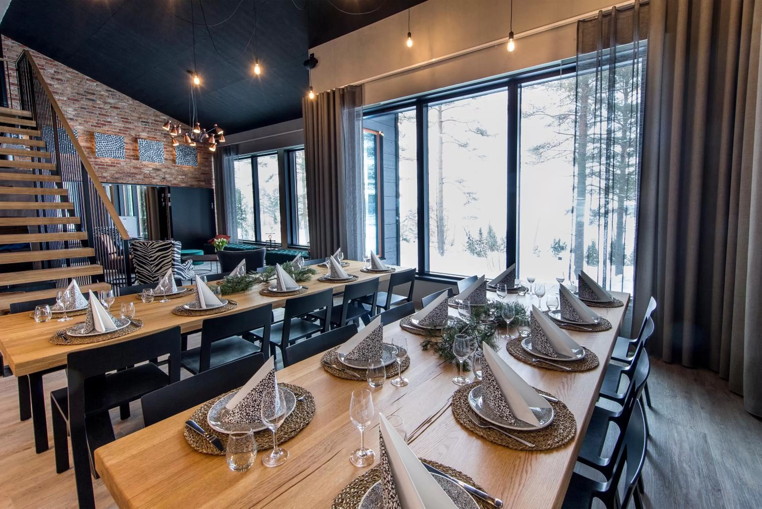 Dining area in Santalahti Resort Cottages & Villas