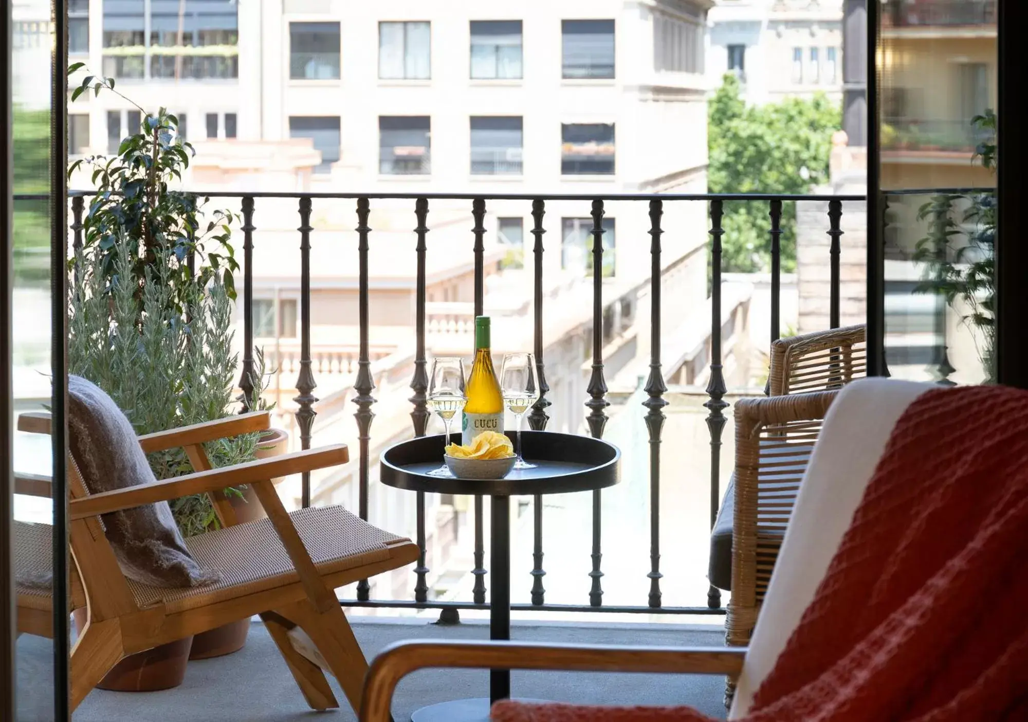 Balcony/Terrace in Hotel Casa Sagnier