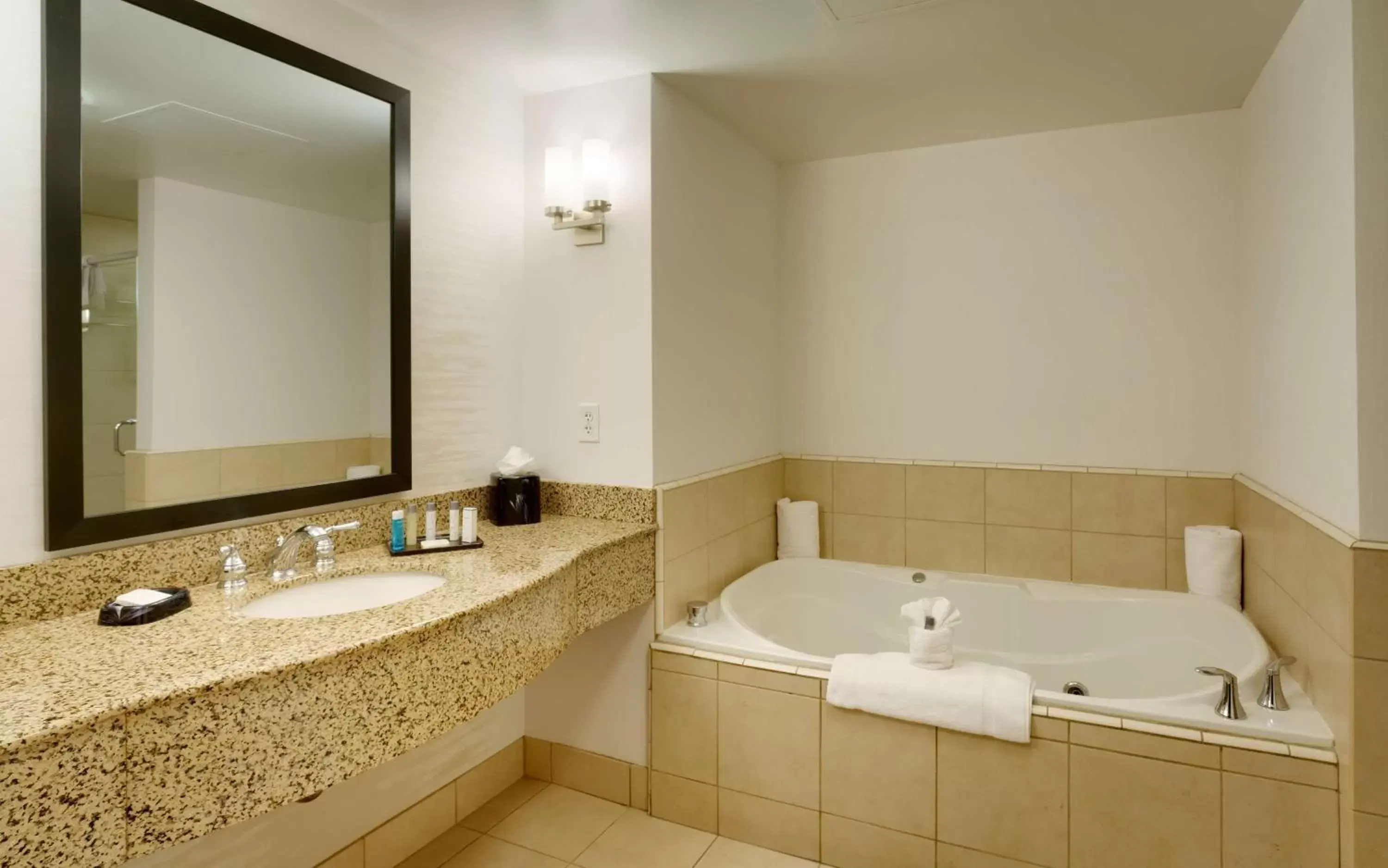 Bathroom in Hilton Garden Inn Salt Lake City/Sandy Bathroom in Hilton Garden Inn Salt Lake City/Sandy