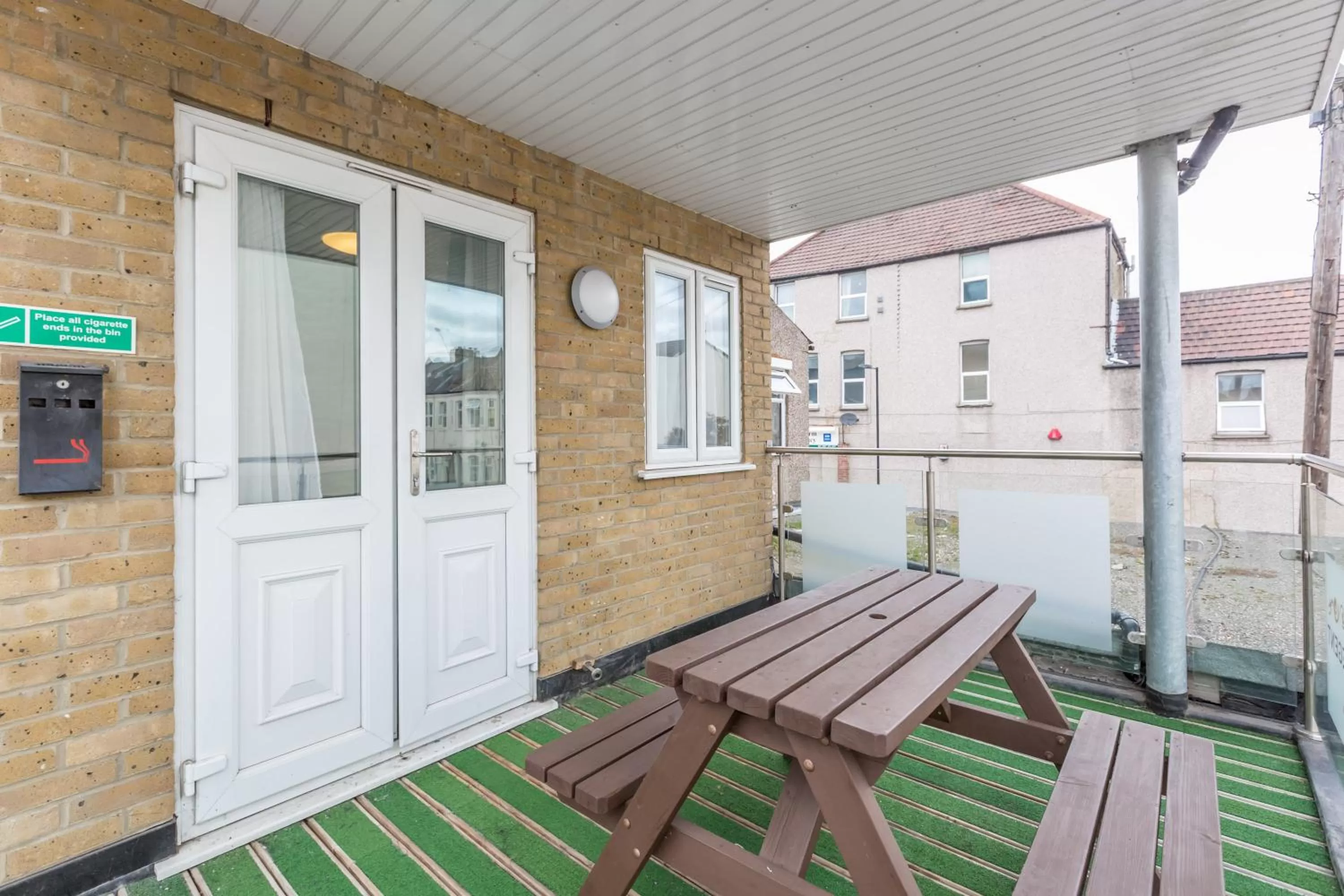 Balcony/Terrace in Prince Regent Hotel Excel London