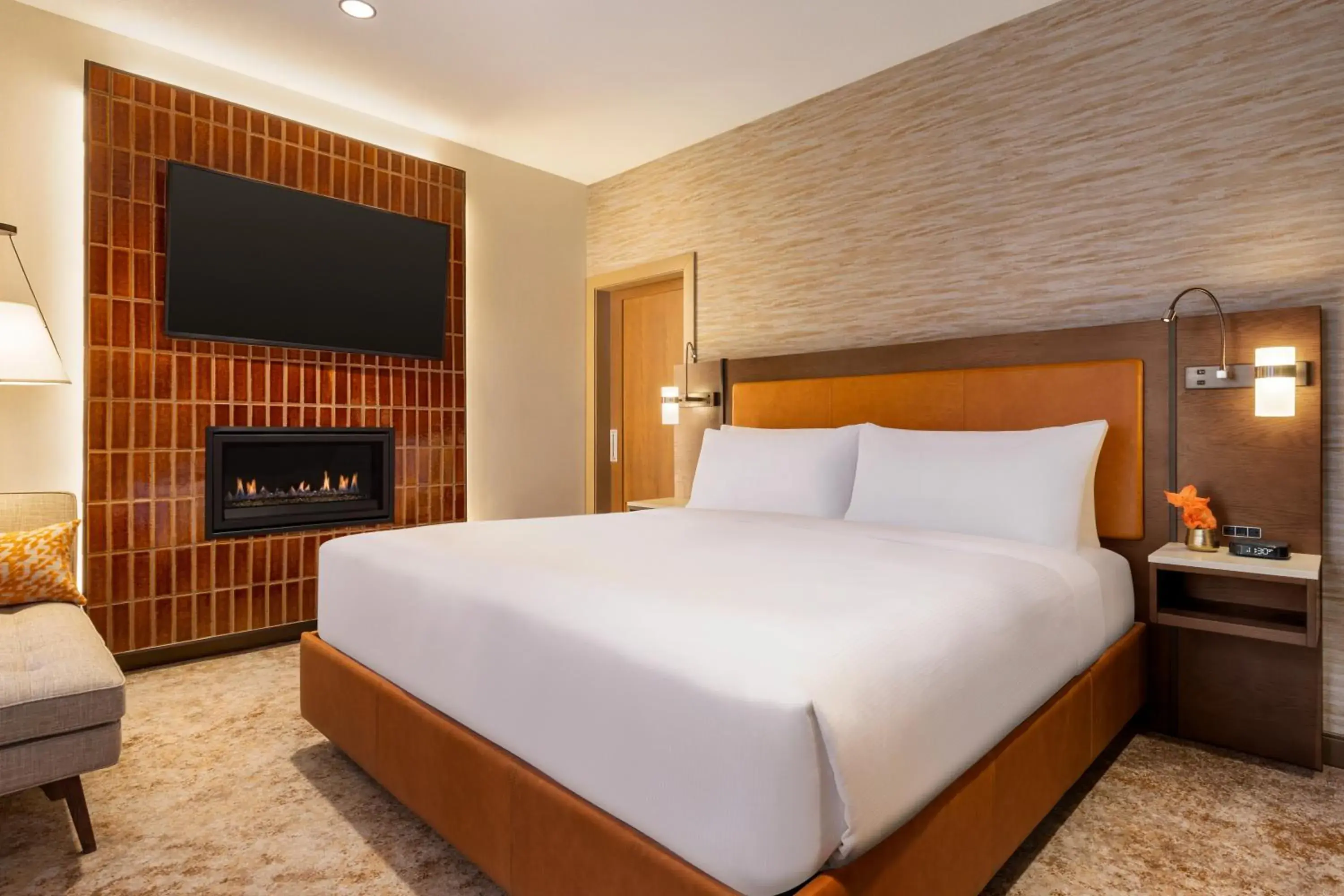 Bedroom, Bed in Casitas At The Hoodoo Moab, Curio Collection By Hilton Bedroom, Bed in Casitas At The Hoodoo Moab, Curio Collection By Hilton