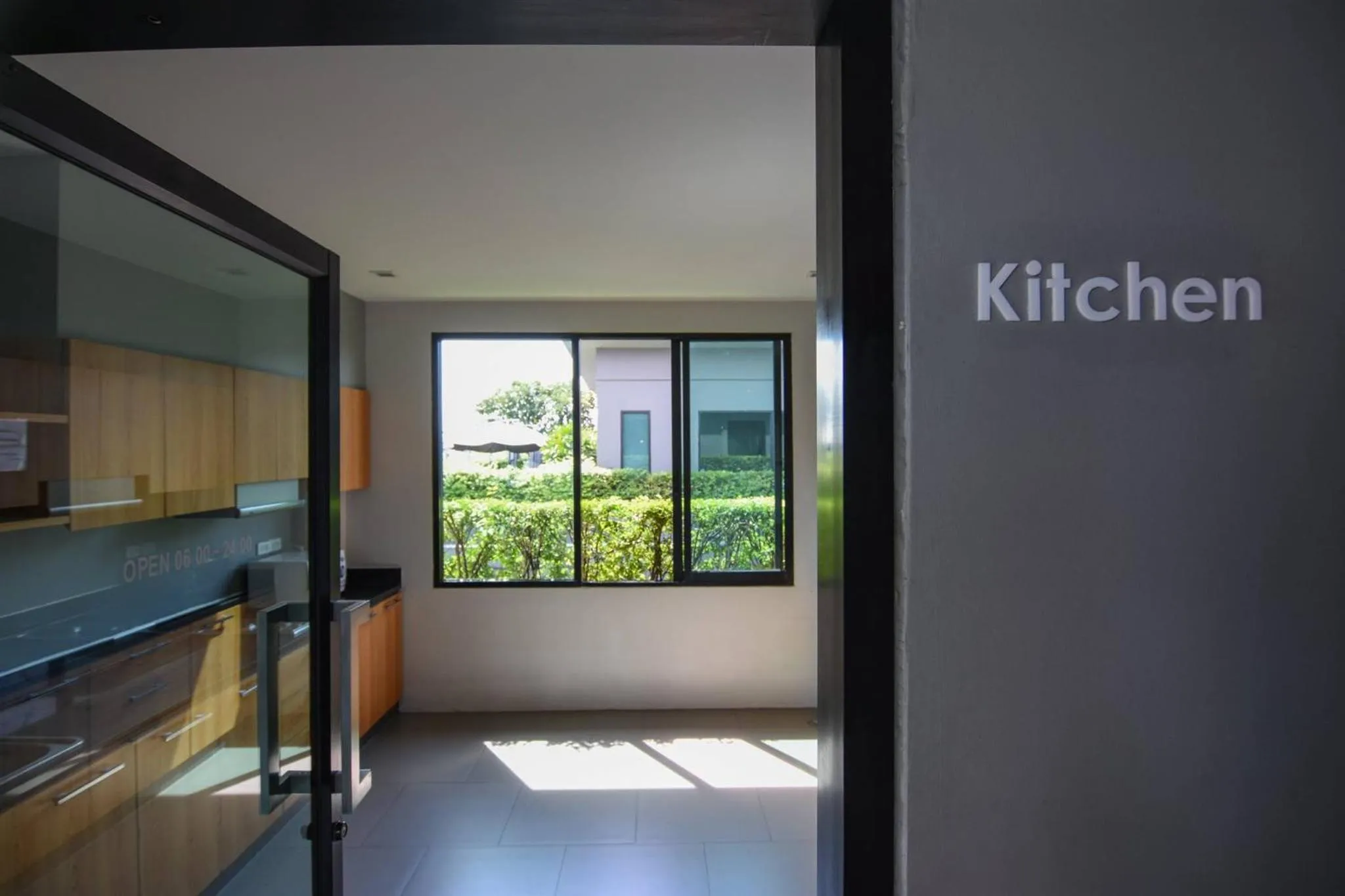 Communal kitchen in iSanook Bangkok