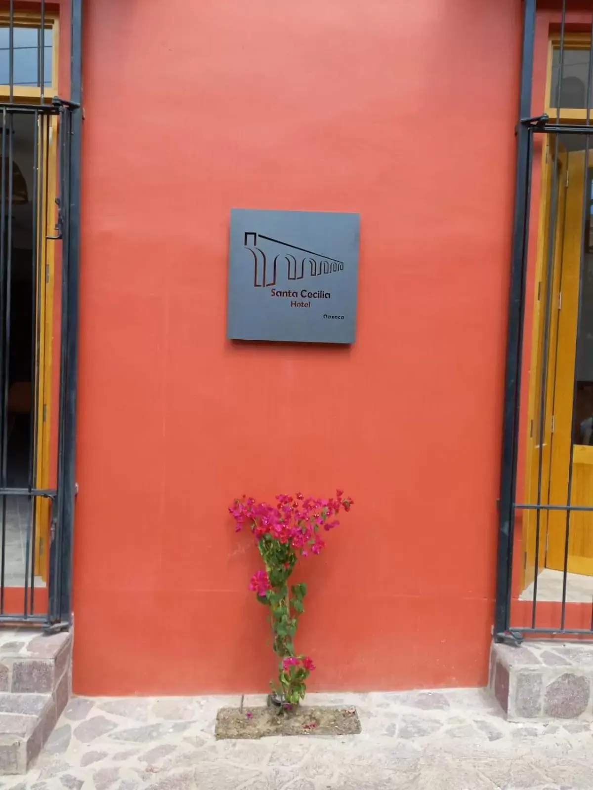 Facade/entrance in Santa Cecilia Hotel