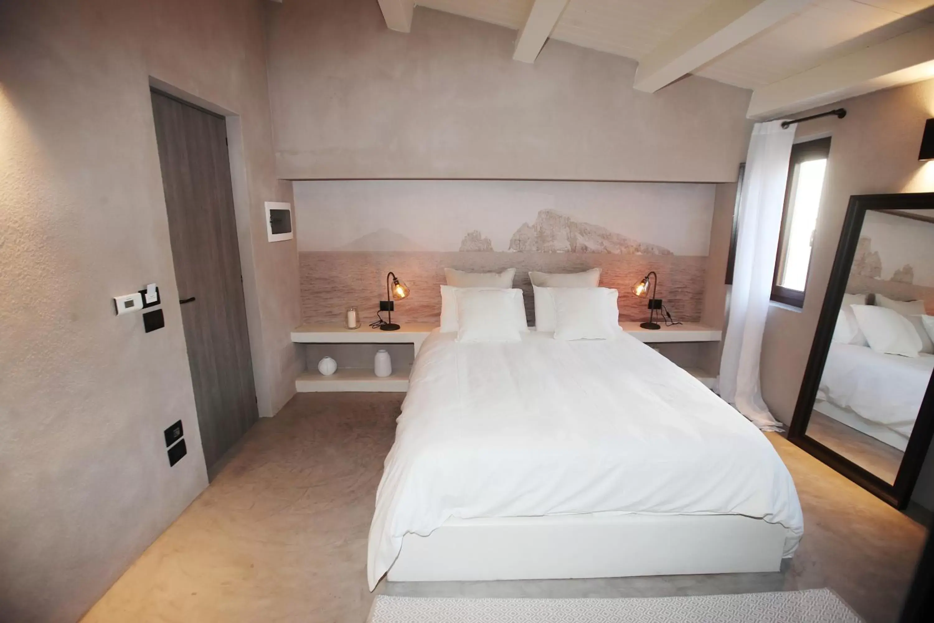 Bed in Casa Nostra Luxury Suites