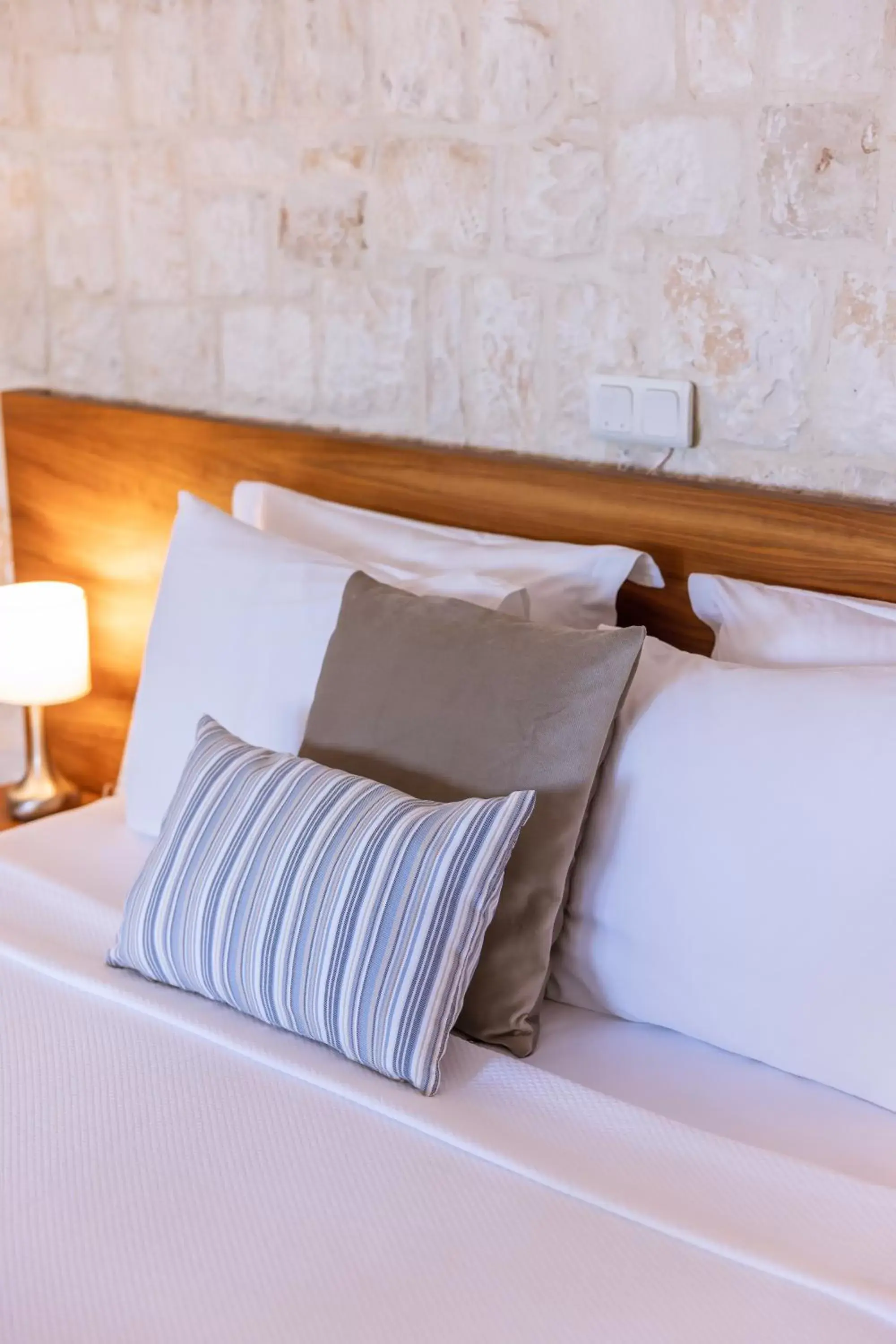 Bed in Olea Nova Hotel