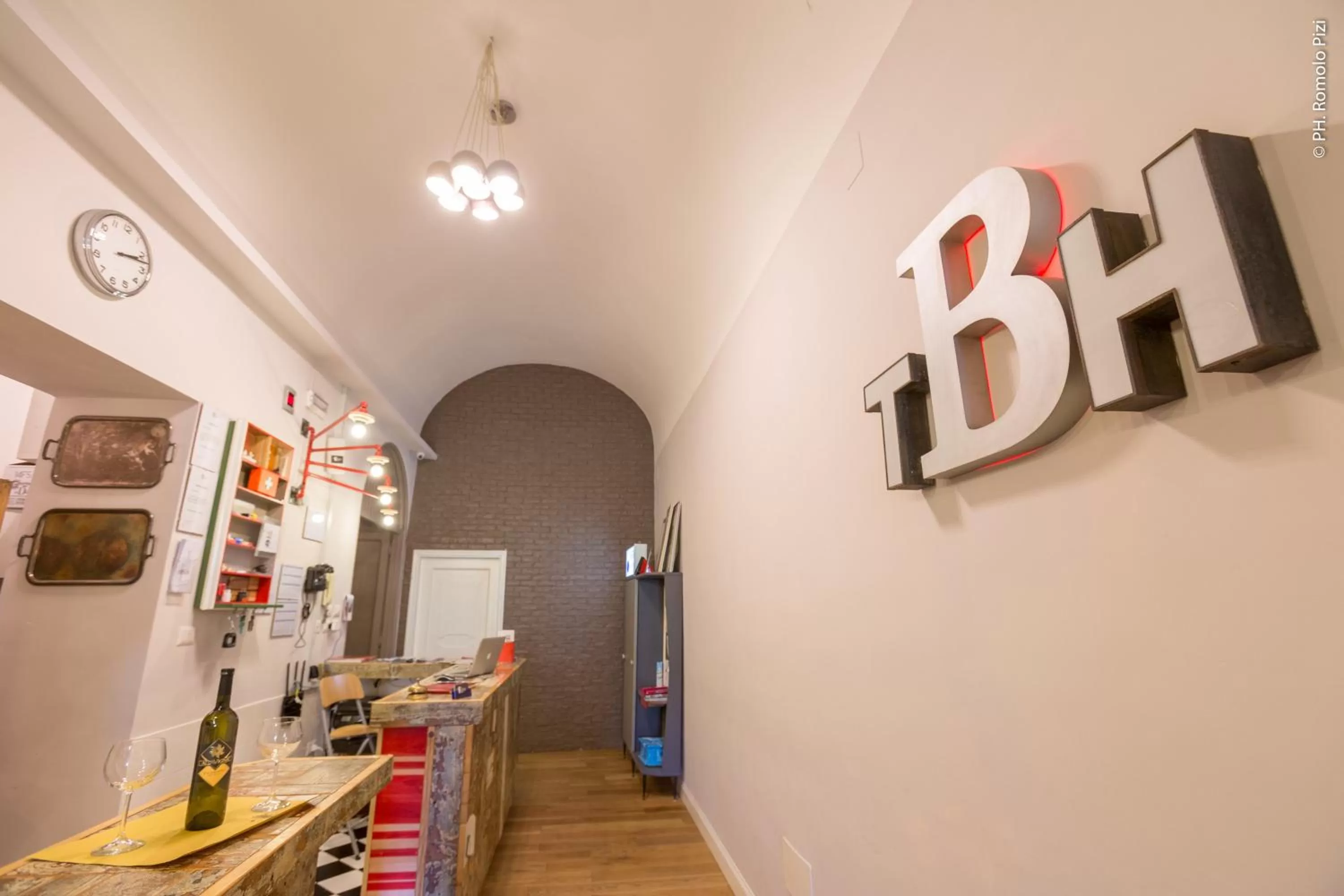 Lobby or reception in The Bellini House by House In Naples