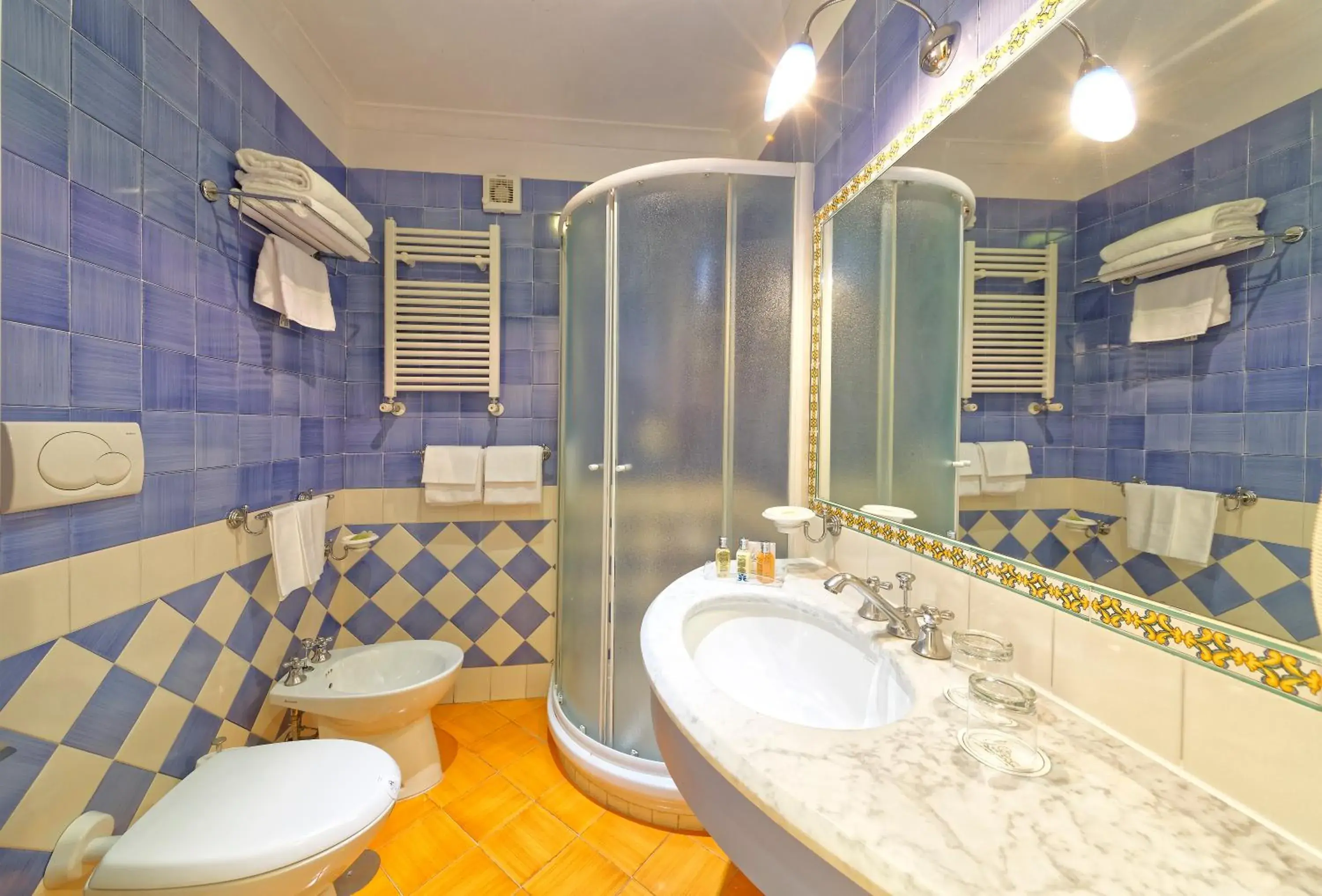 Shower, Bathroom in Hotel Mare Blu Terme