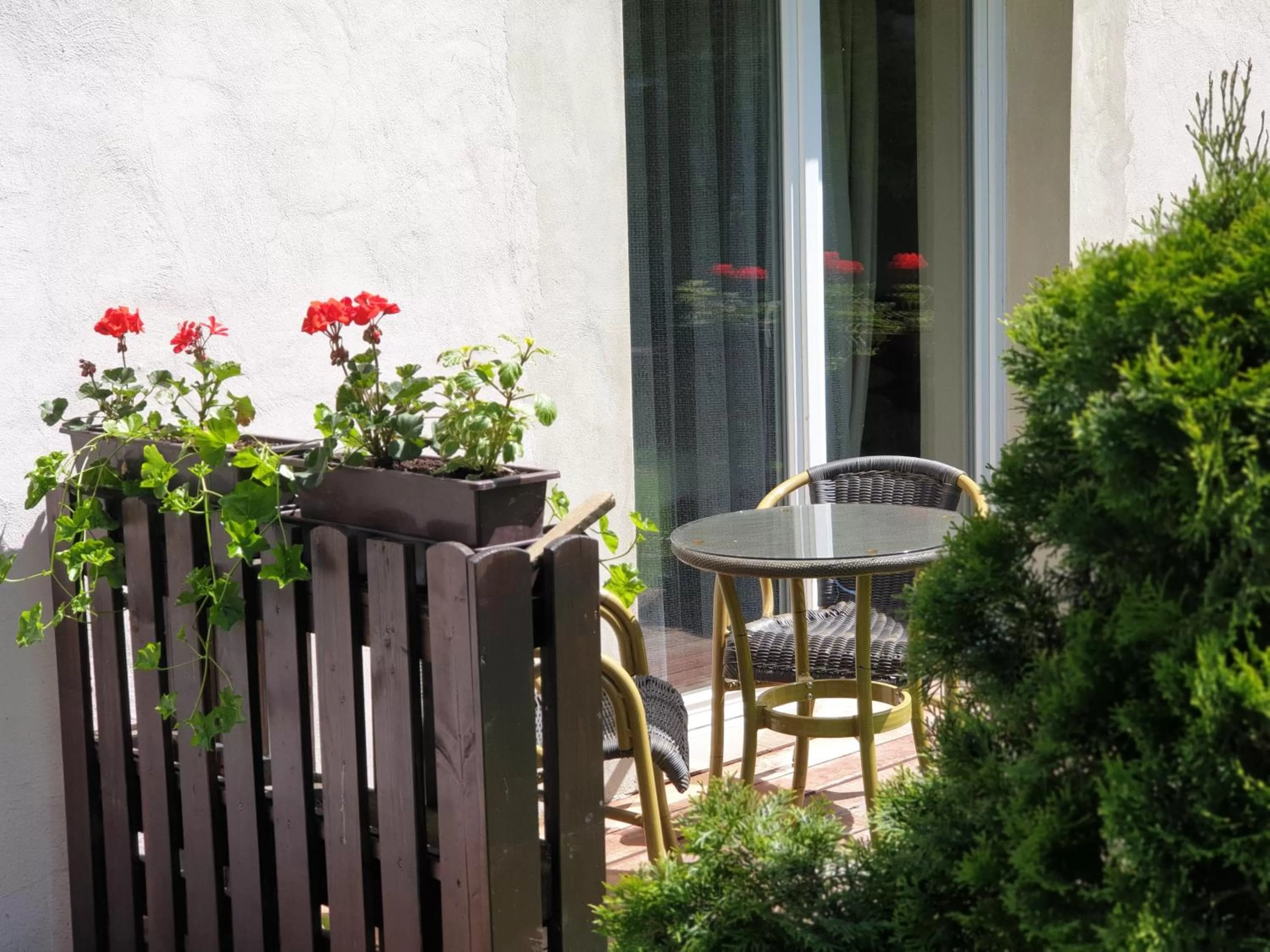 Balcony/Terrace in Hotel Zámeček na Čeladné