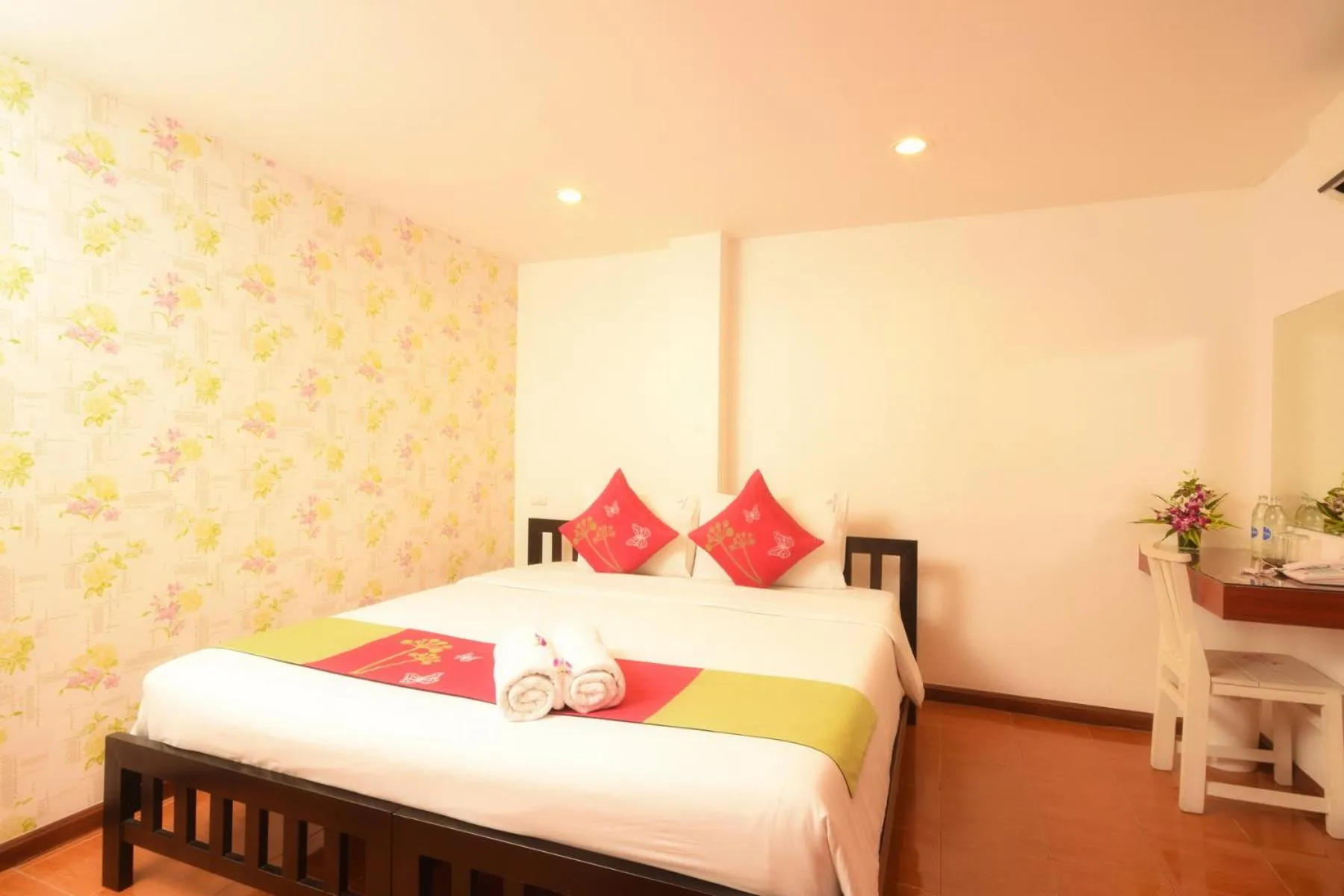 Bed in Blissotel Ratchada