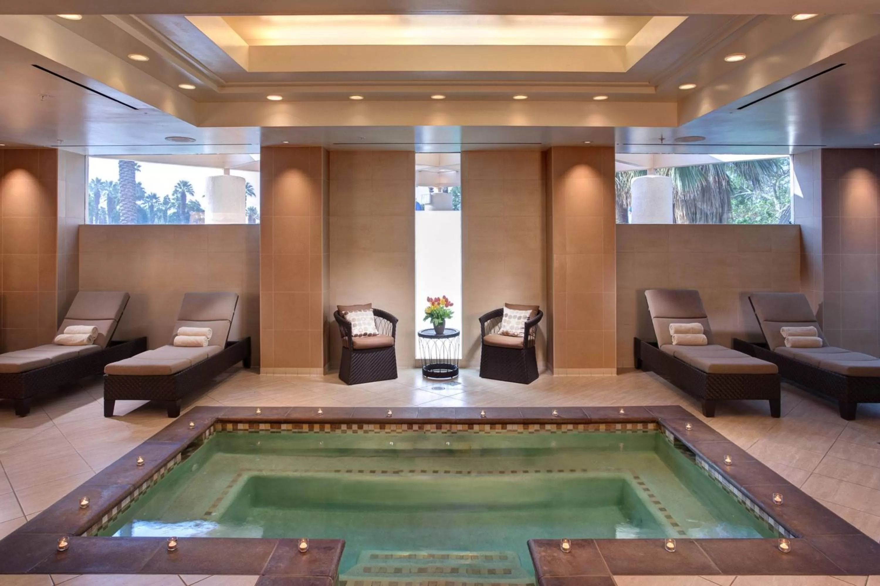 Swimming pool in JW Marriott Desert Springs Resort & Spa