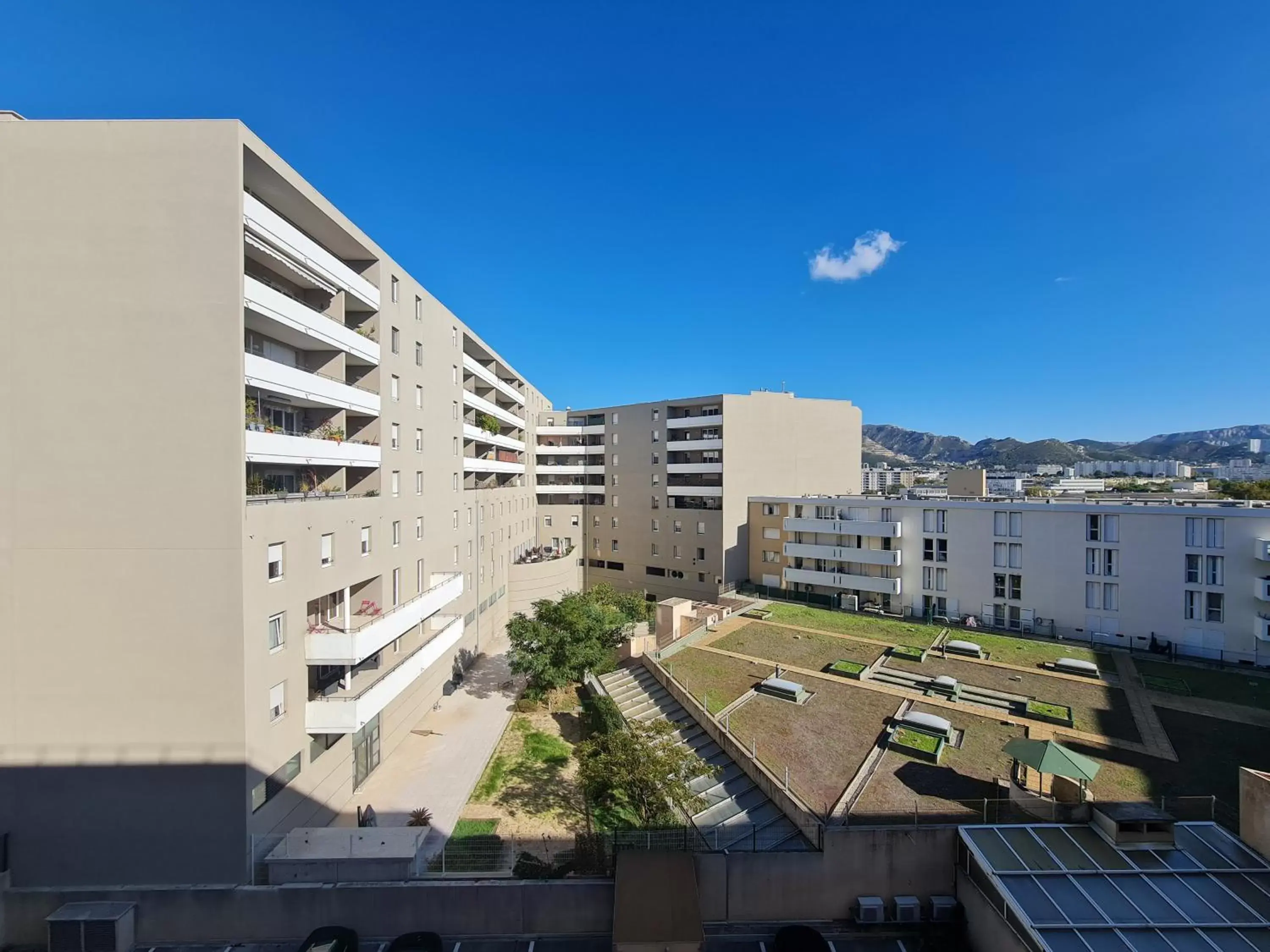 View (from property/room) in Kyriad Marseille Palais Des Congrès – Vélodrome