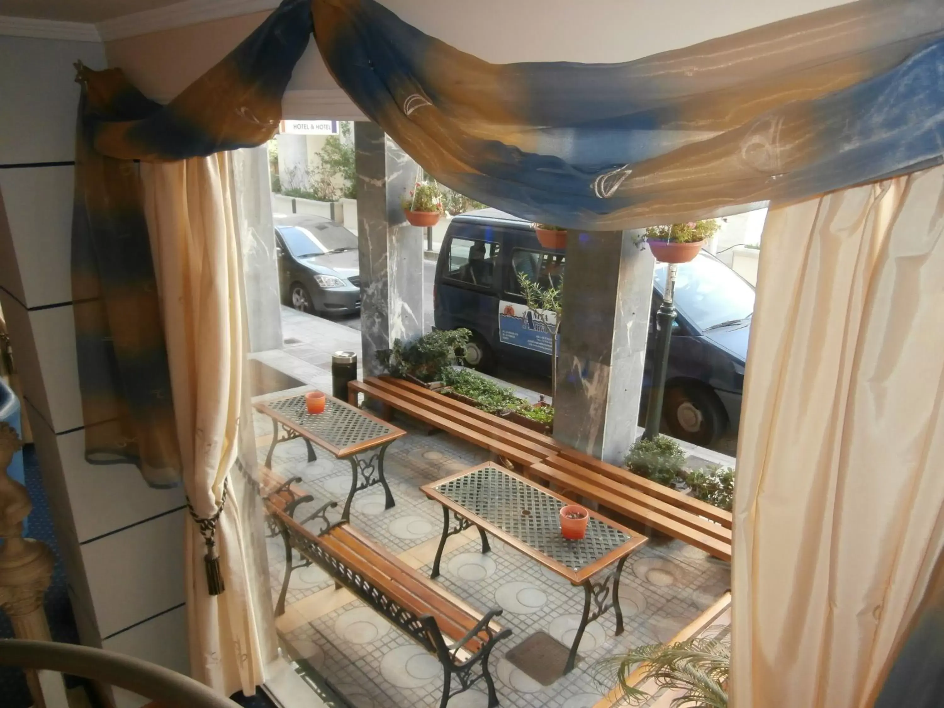 Balcony/Terrace in Argo Hotel Piraeus