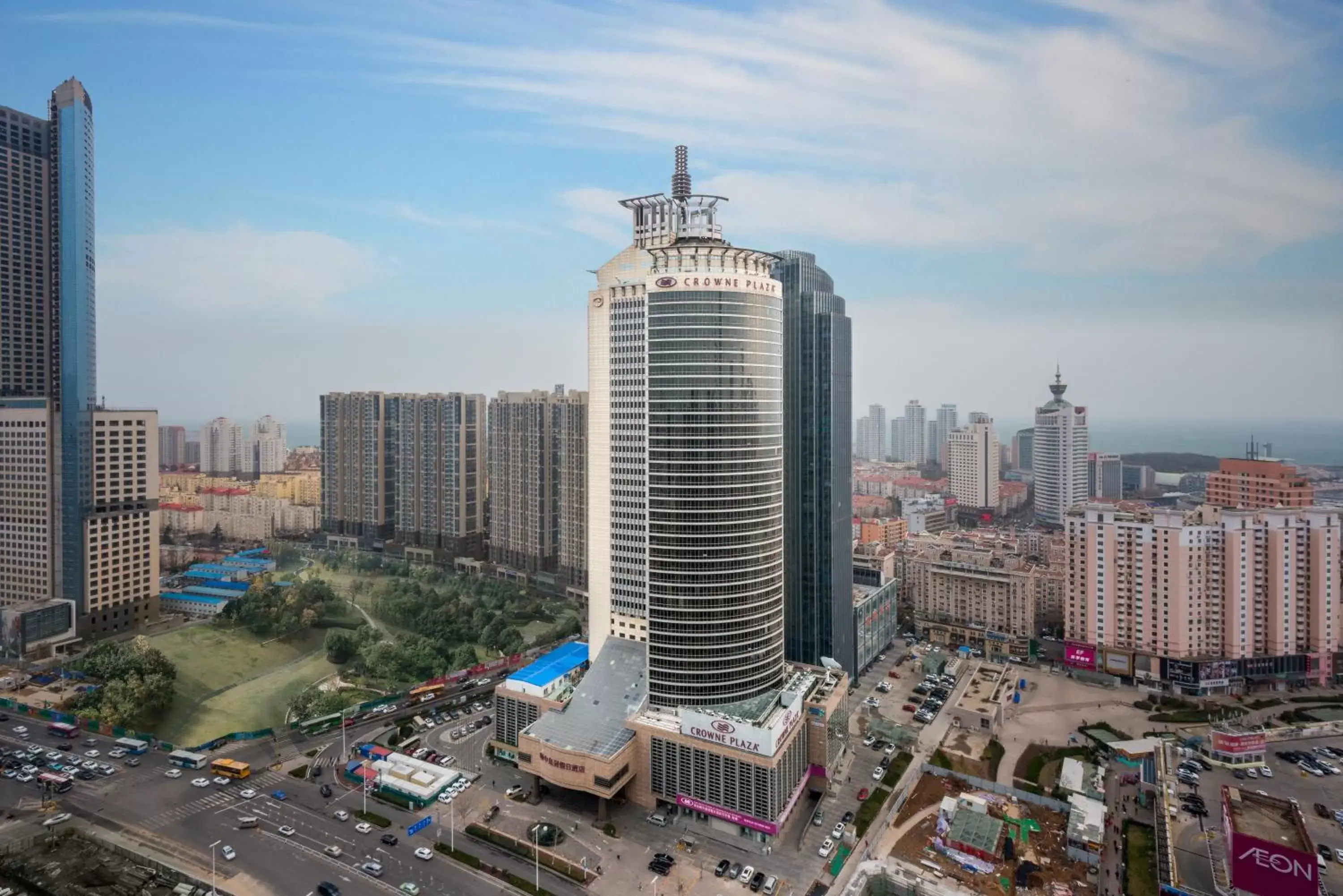 Property building in Crowne Plaza Qingdao, an IHG Hotel