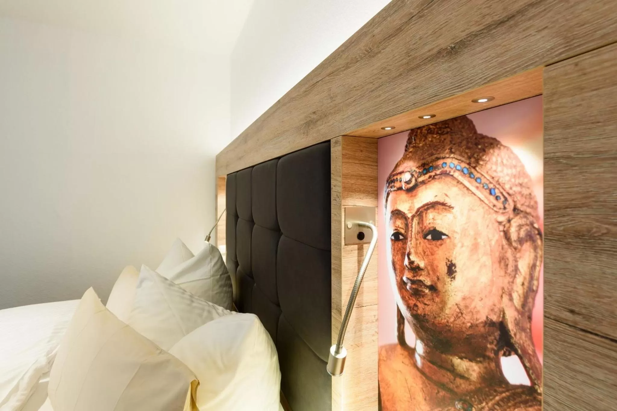 Bed in Wellness & Ayurveda Hotel Am Eichenberg