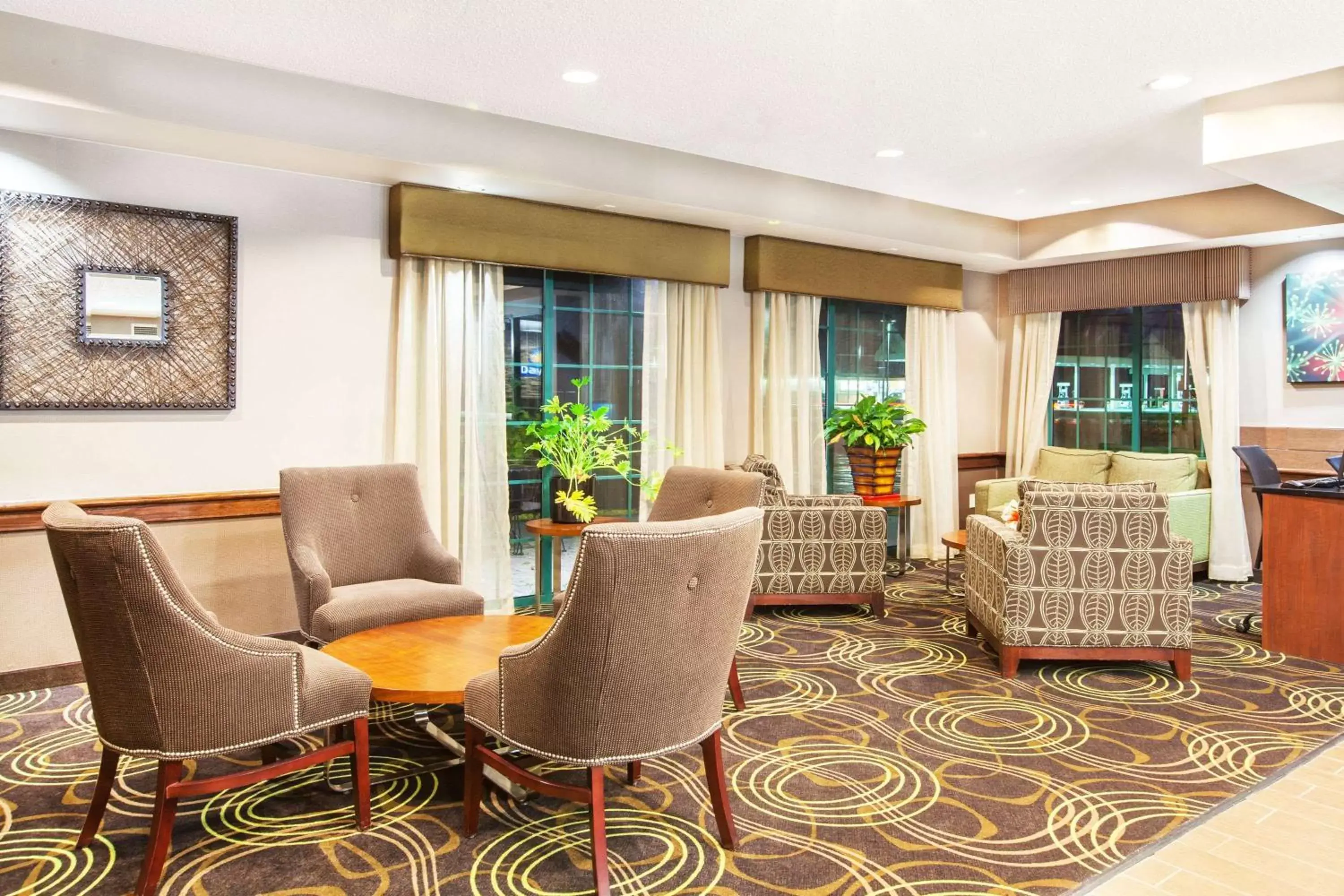 Lobby or reception, Seating Area in Days Inn by Wyndham Brewerton/ Syracuse near Oneida Lake