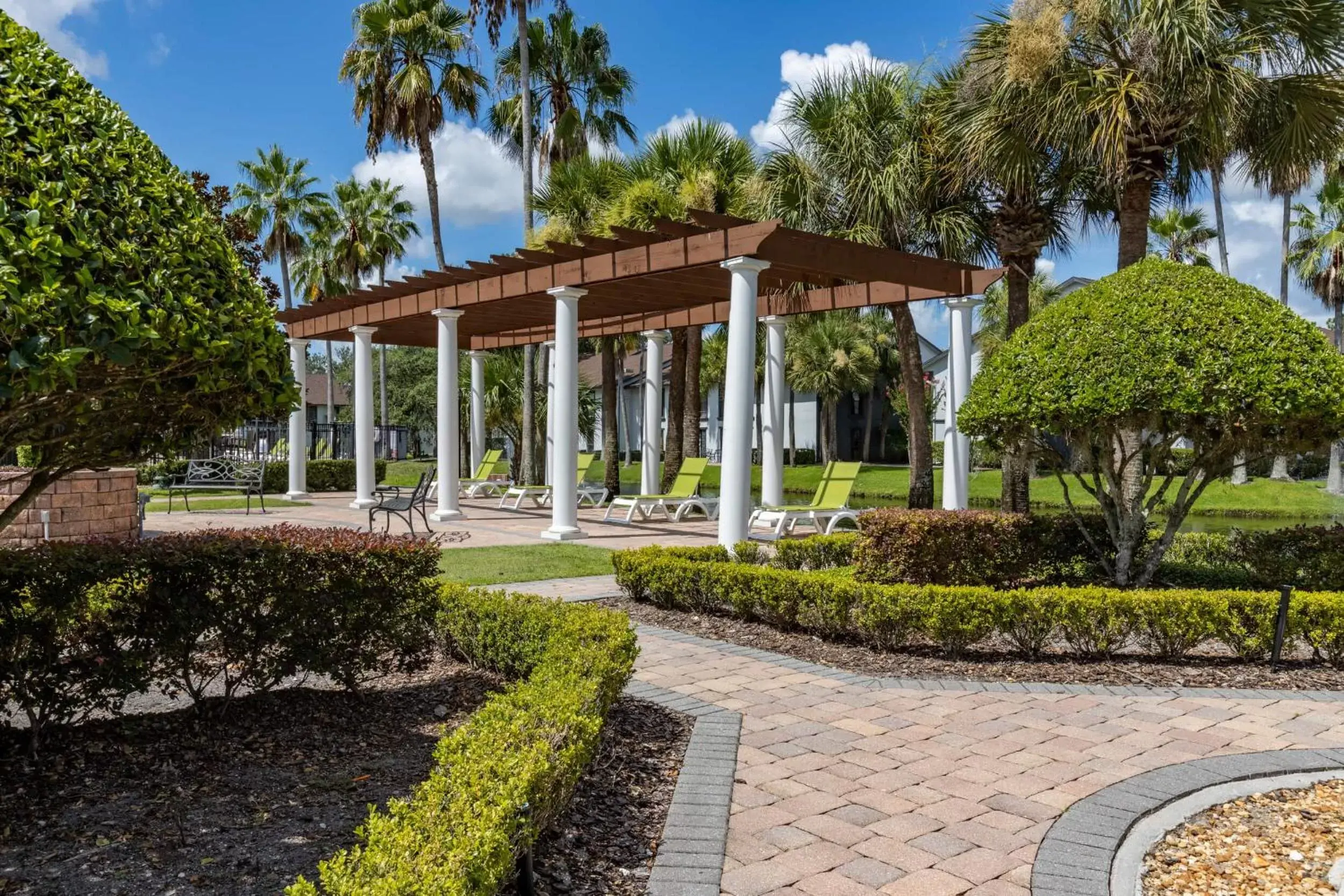 Garden, Property Building in Legacy Vacation Resorts Kissimmee & Orlando - Near Disney