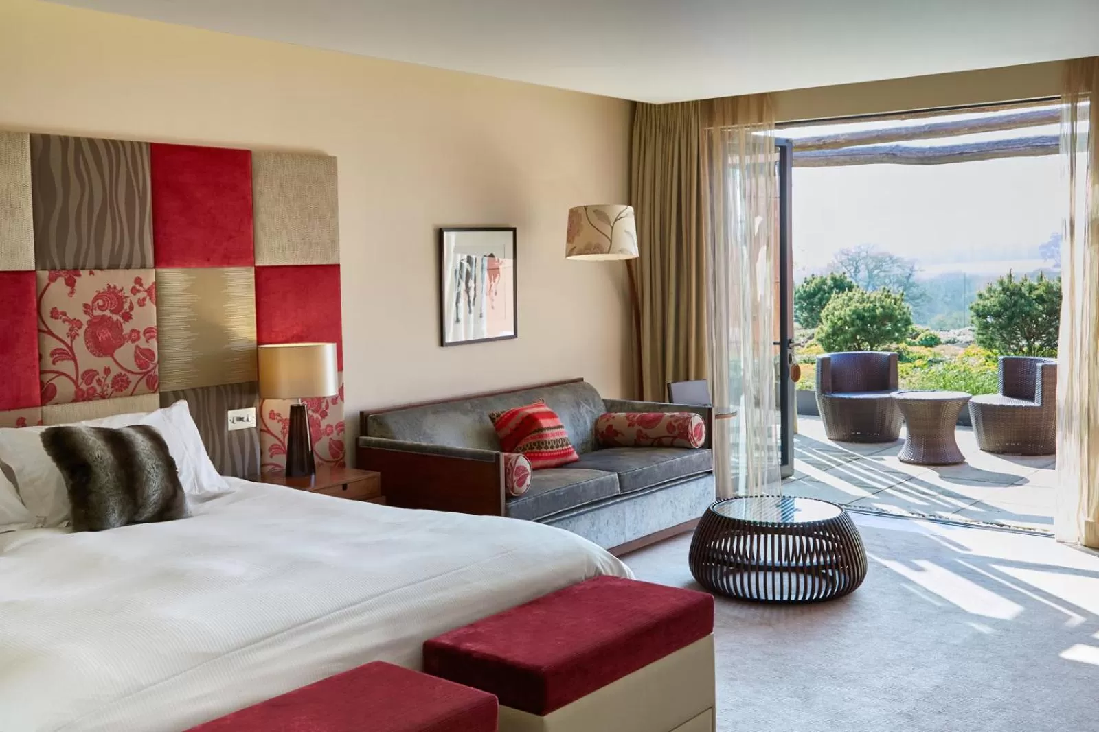 Photo of the whole room, Bed in Ockenden Manor Hotel & Spa