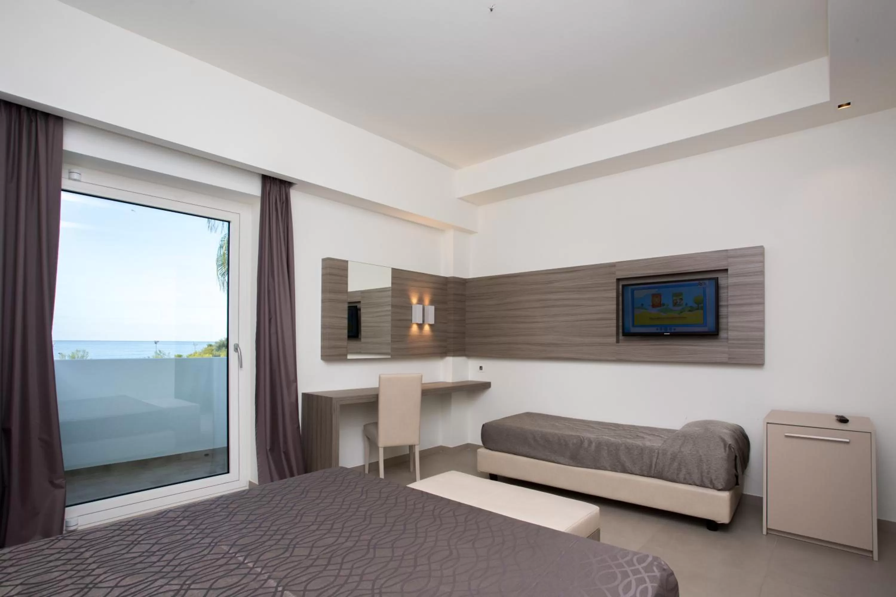 Bed in Hotel Santa Caterina Village Club