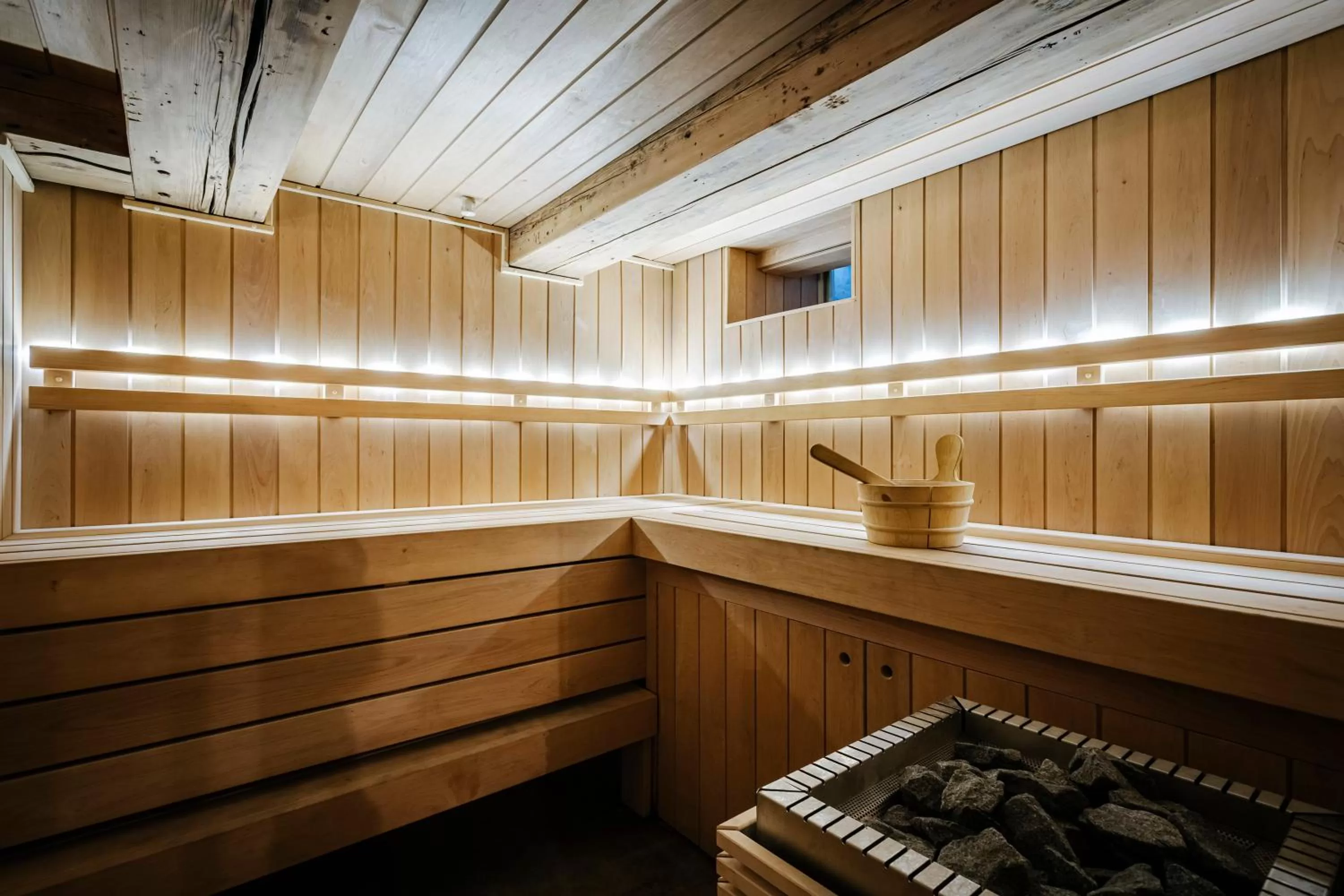 Sauna in Boutique Hotel The Noblemen