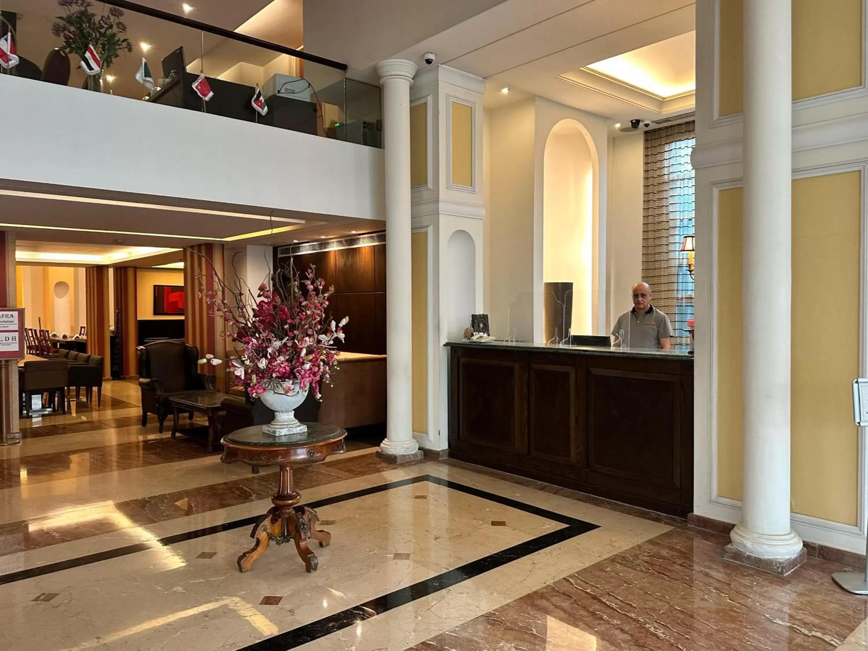 Lobby/Reception in Padova Hotel