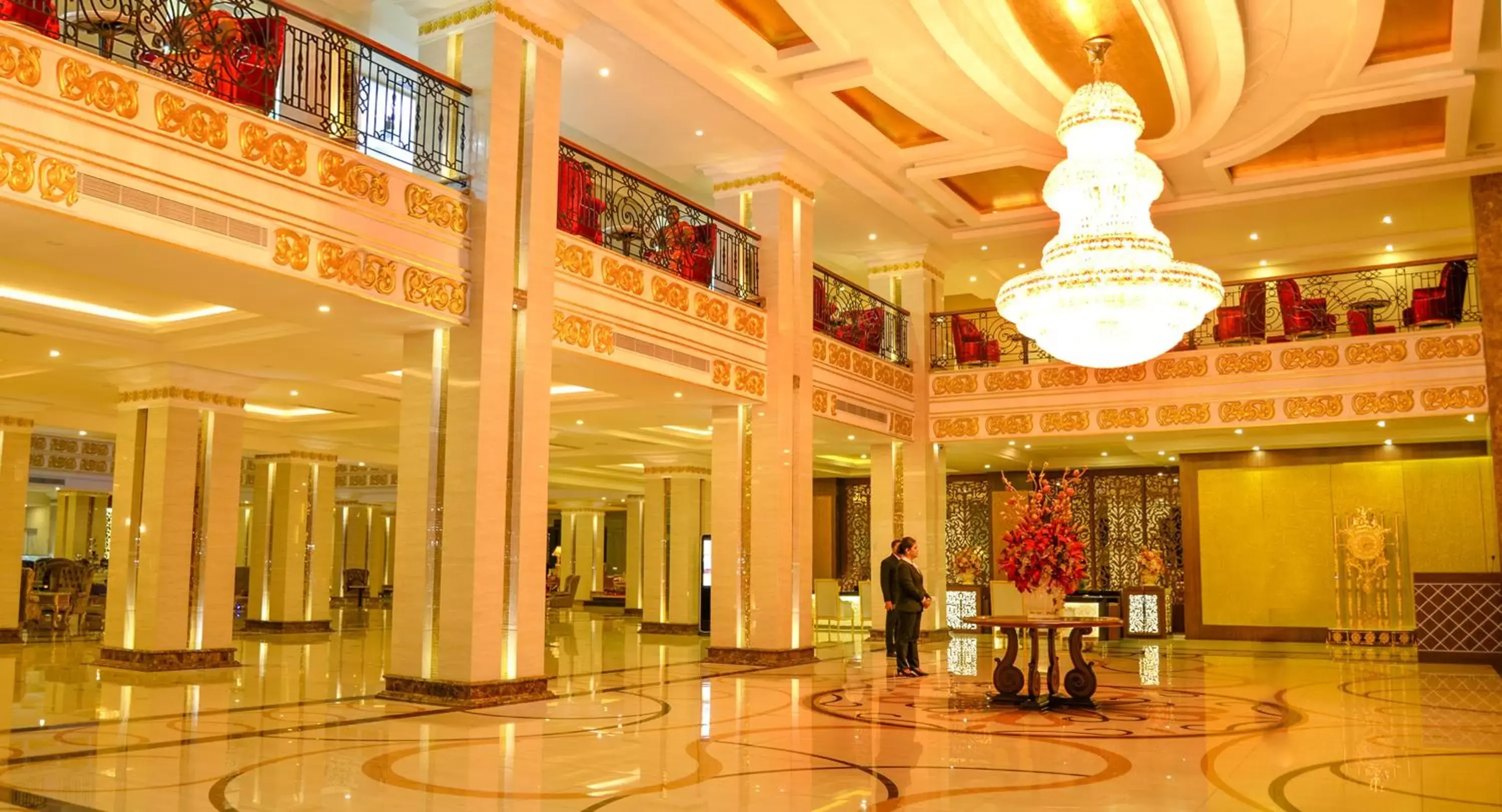 Lobby or reception in The Grand Kandyan