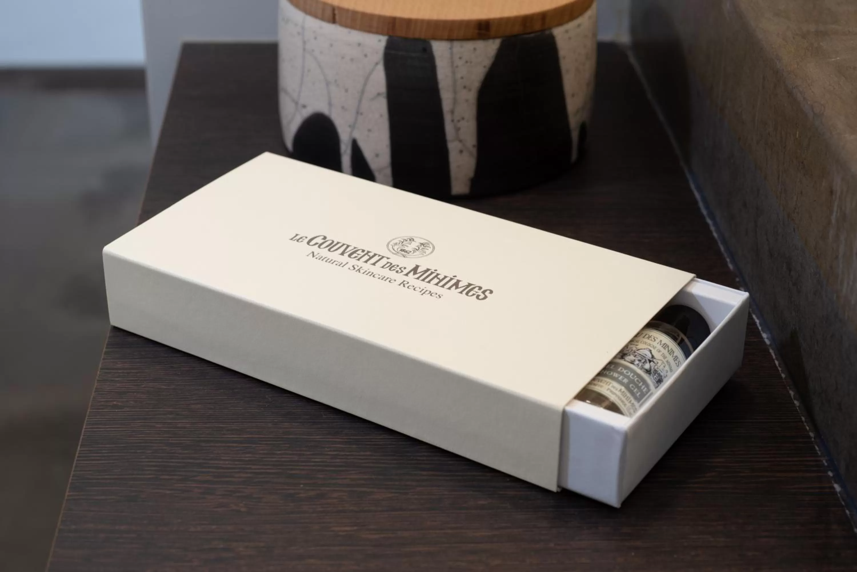 Decorative detail in Domaine la Pierre Blanche