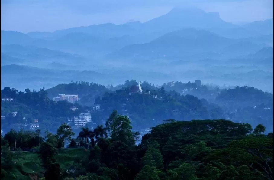 Property building, Mountain View in Kandy Unique Hotel