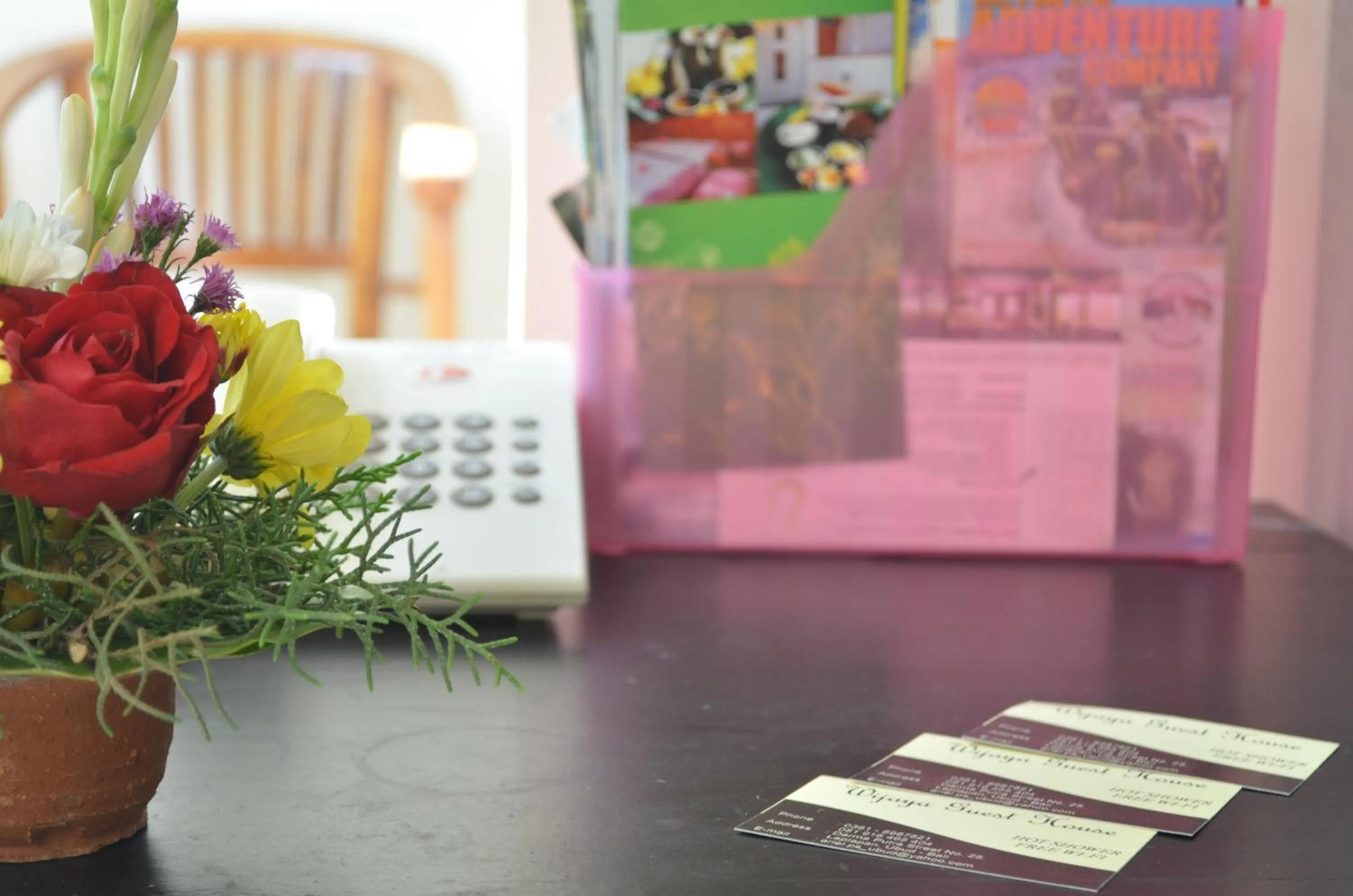 Decorative detail in Wijaya Guest House Ubud