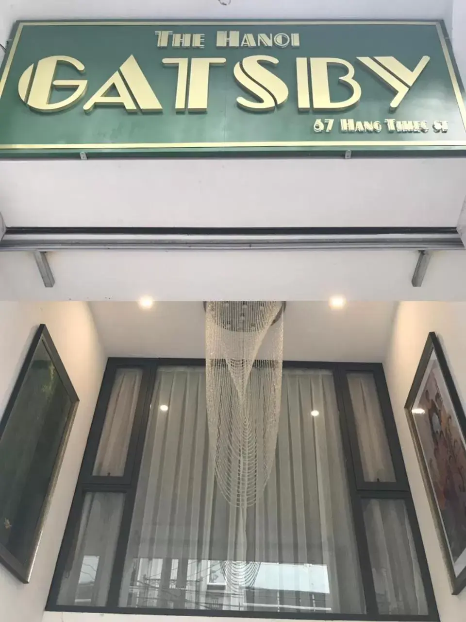 Property building in Hanoi Gatsby Hotel