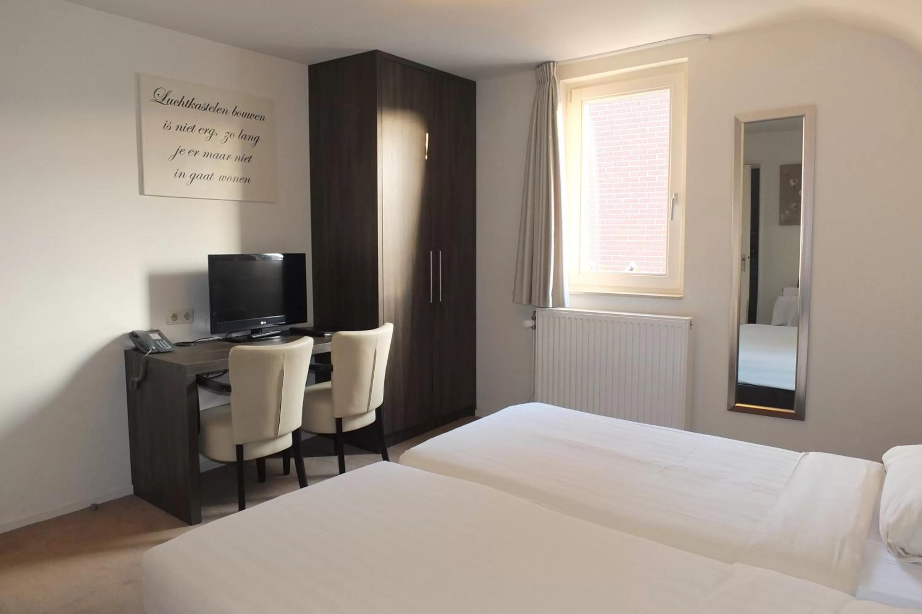 Bed in Hotel Restaurant Roerdalen