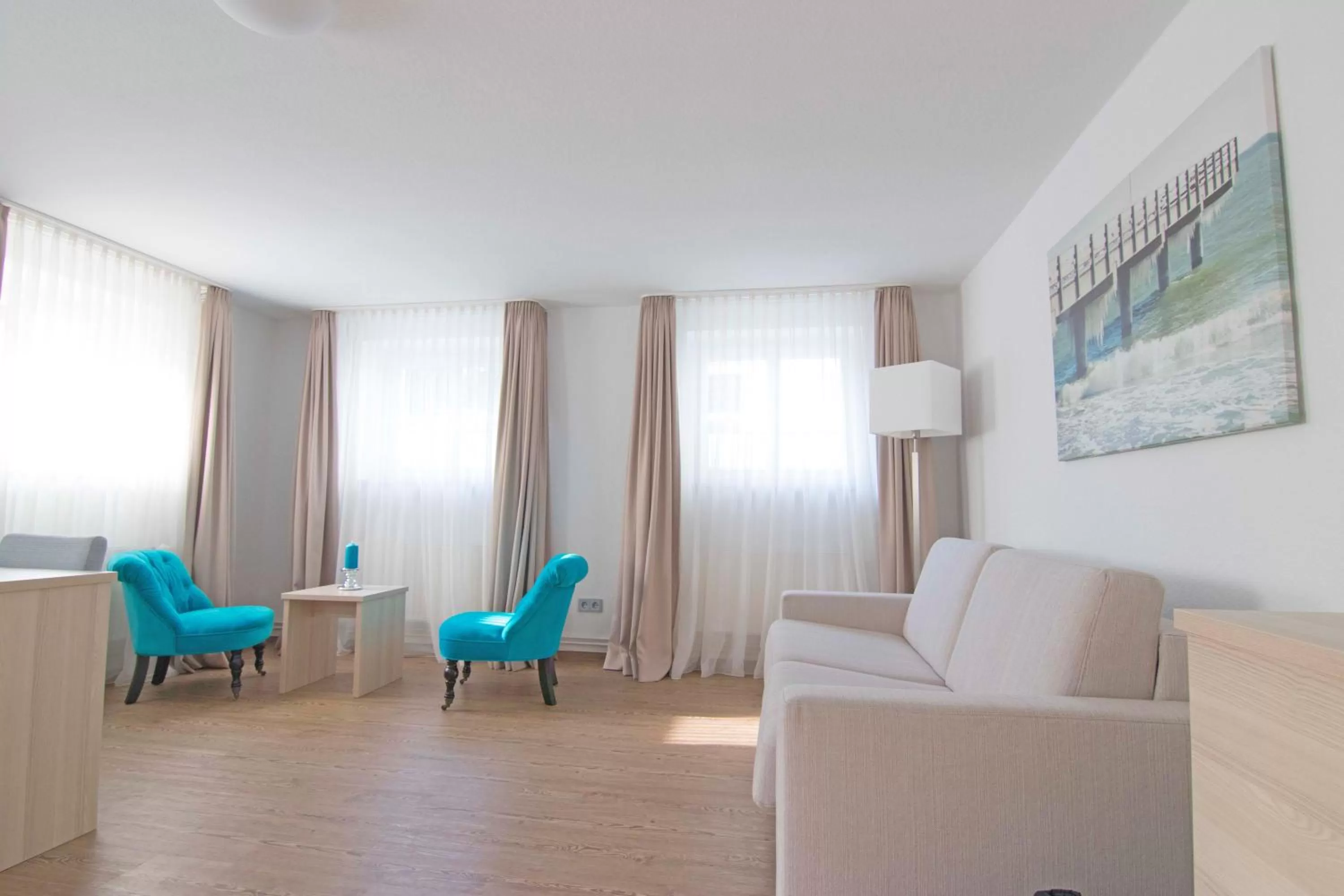 Bed in Villa WellenRausch - Adults Only