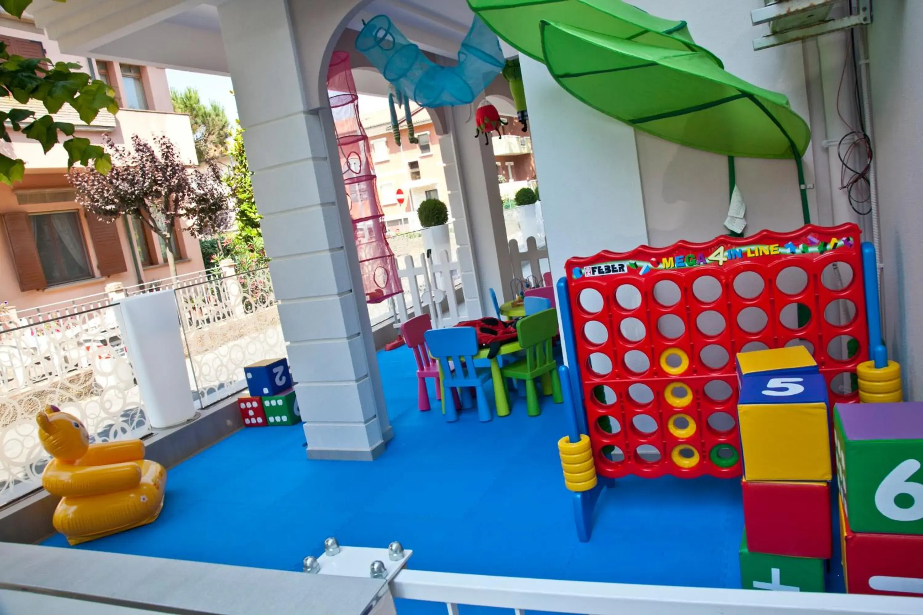 Children play ground in Hotel Villa Paola