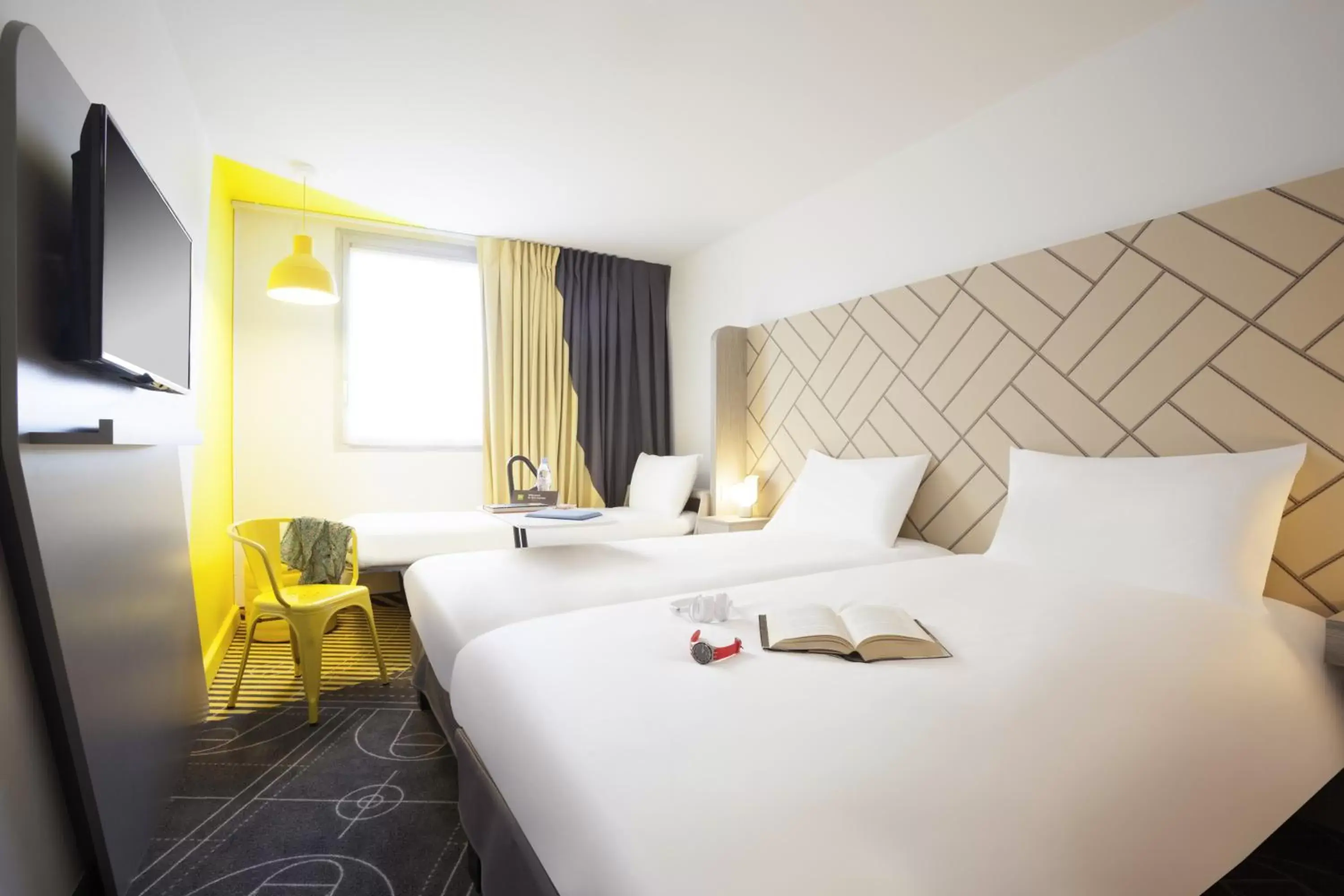 TV and multimedia, Bed in Ibis Styles Paris Massena Olympiades