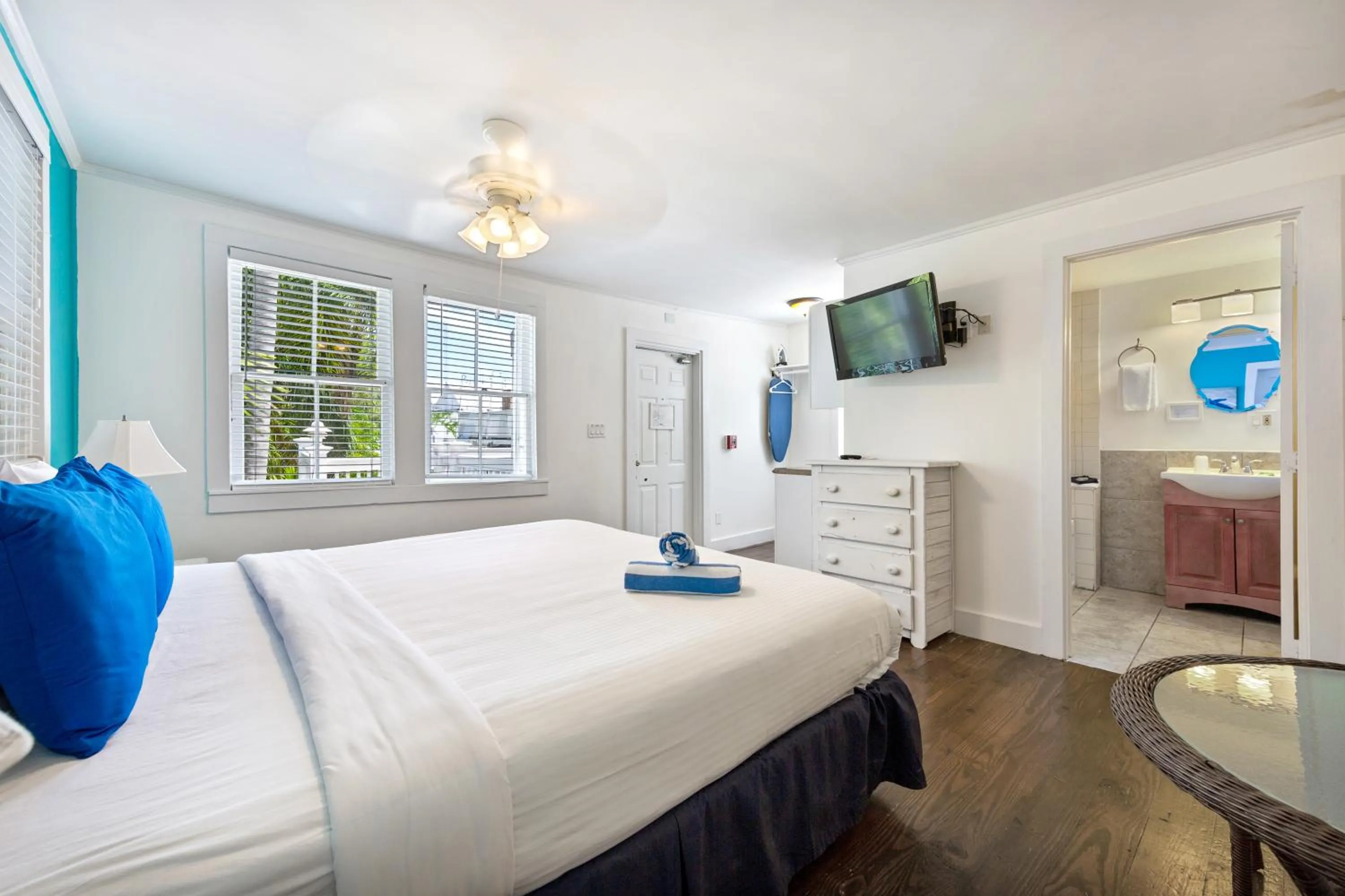 Bed in Wicker Guesthouse