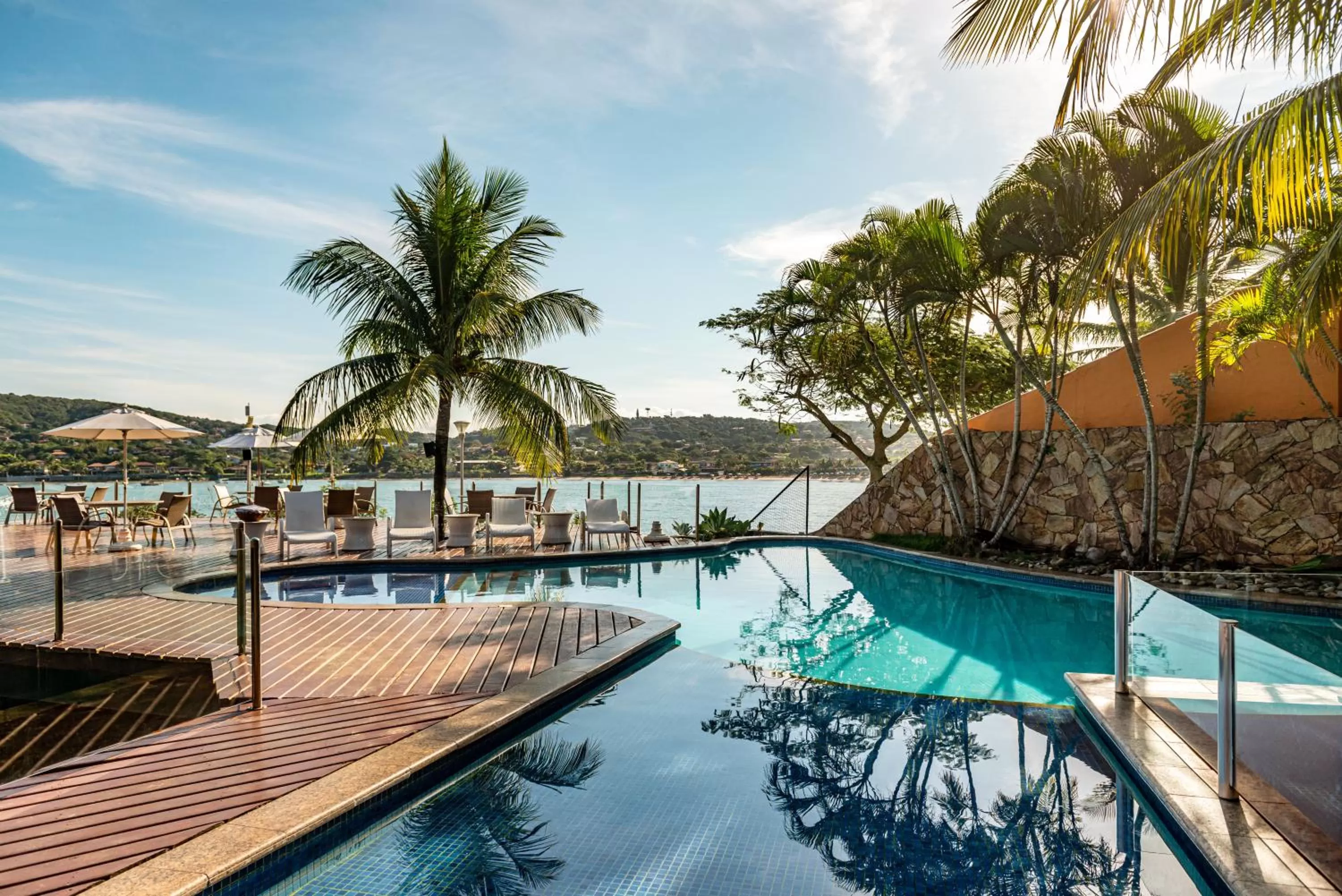 Swimming pool in Hotel Ferradura Private