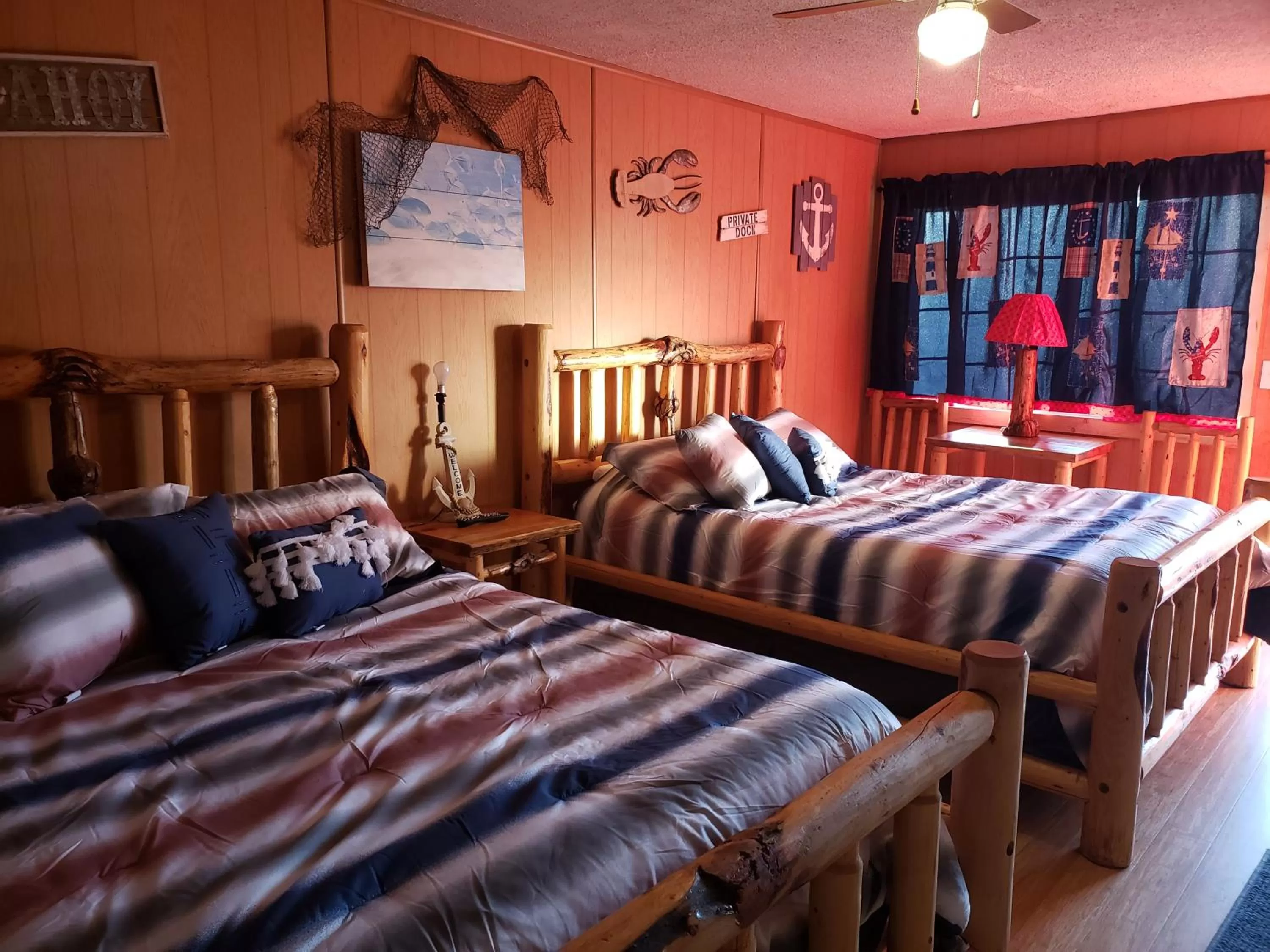 Bed in CRESCENT MOON MOTEL