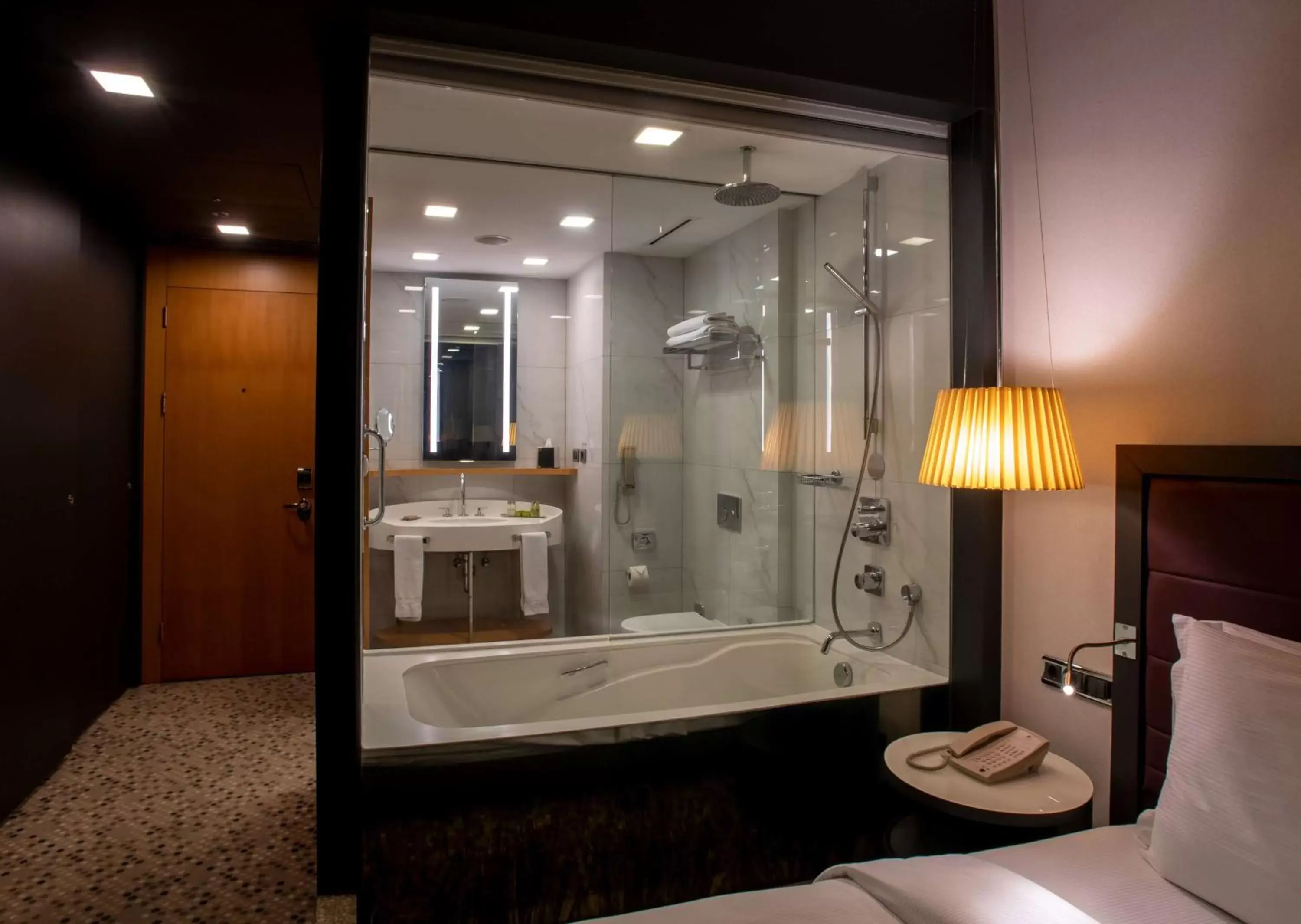 Bed, Bathroom in DoubleTree By Hilton Istanbul - Moda