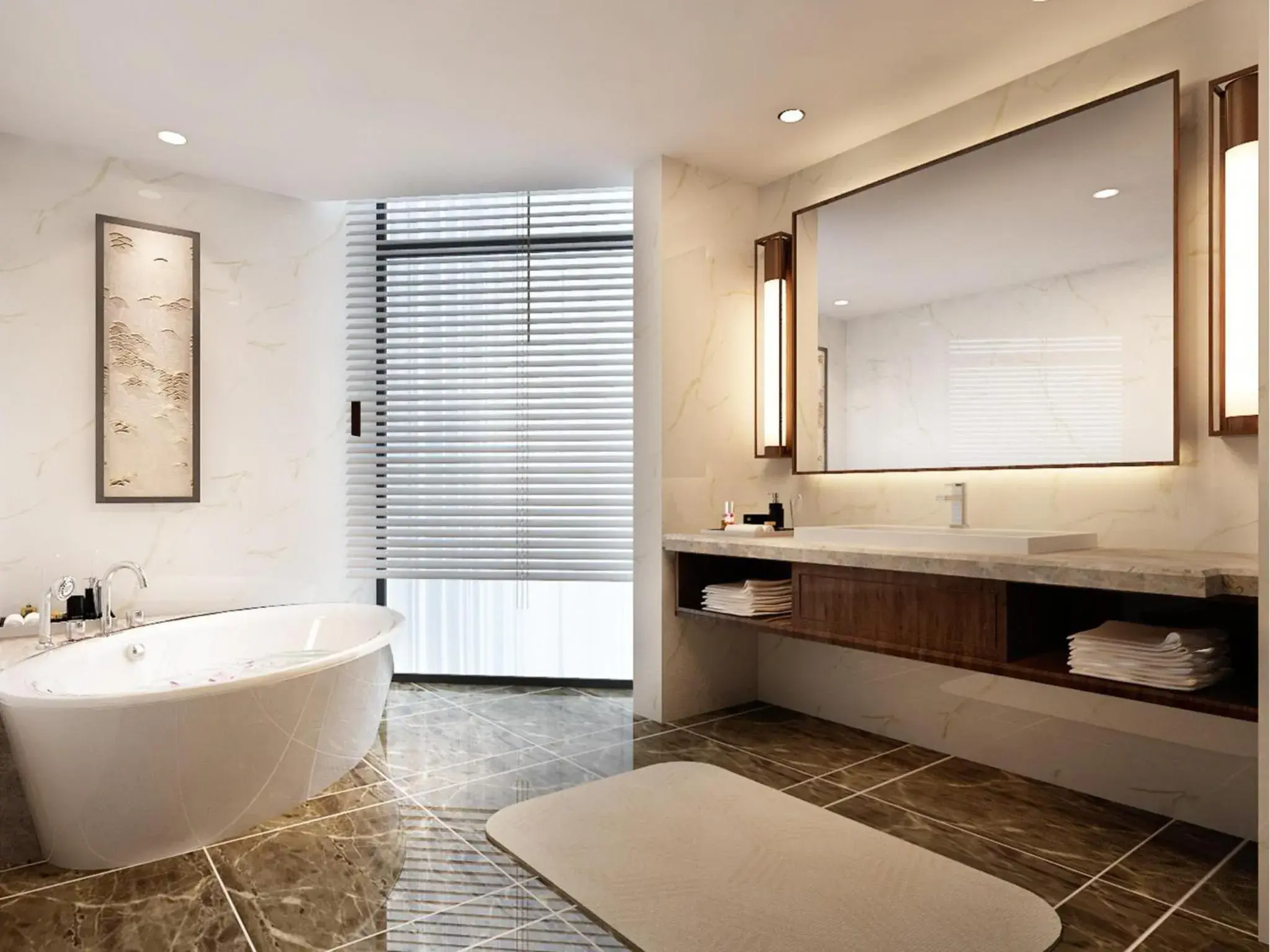 Bathroom in Grand Skylight International Hotel Huizhou