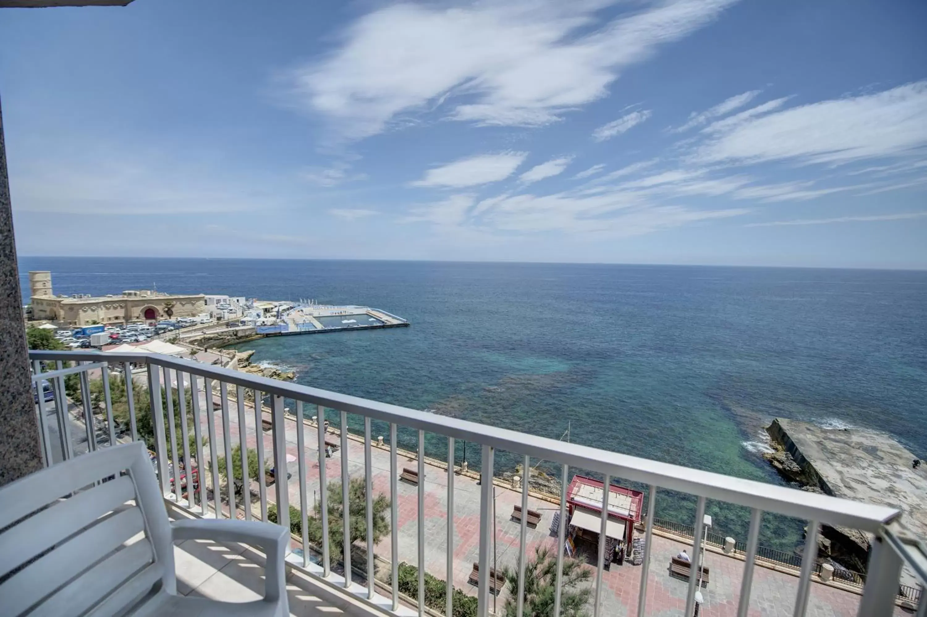 Sea View in Sliema Chalet Hotel