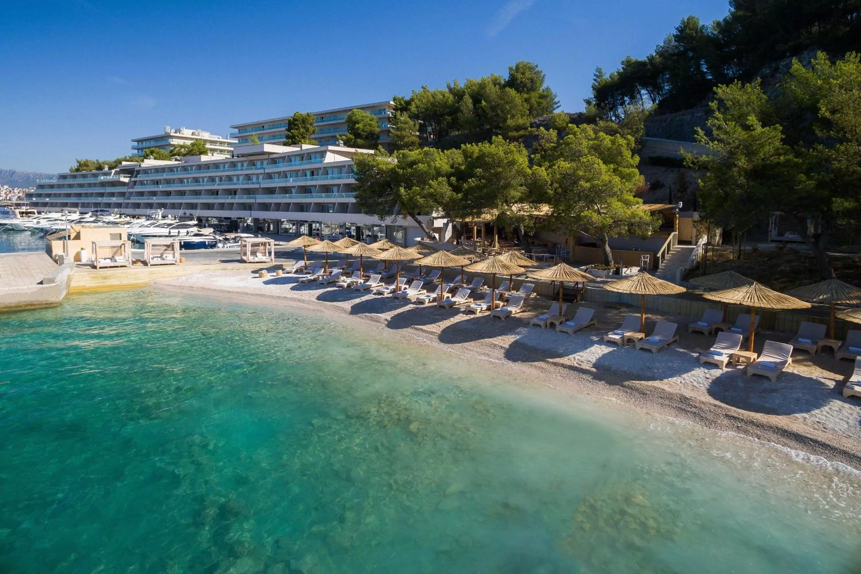 Beach in Le Meridien Lav Split