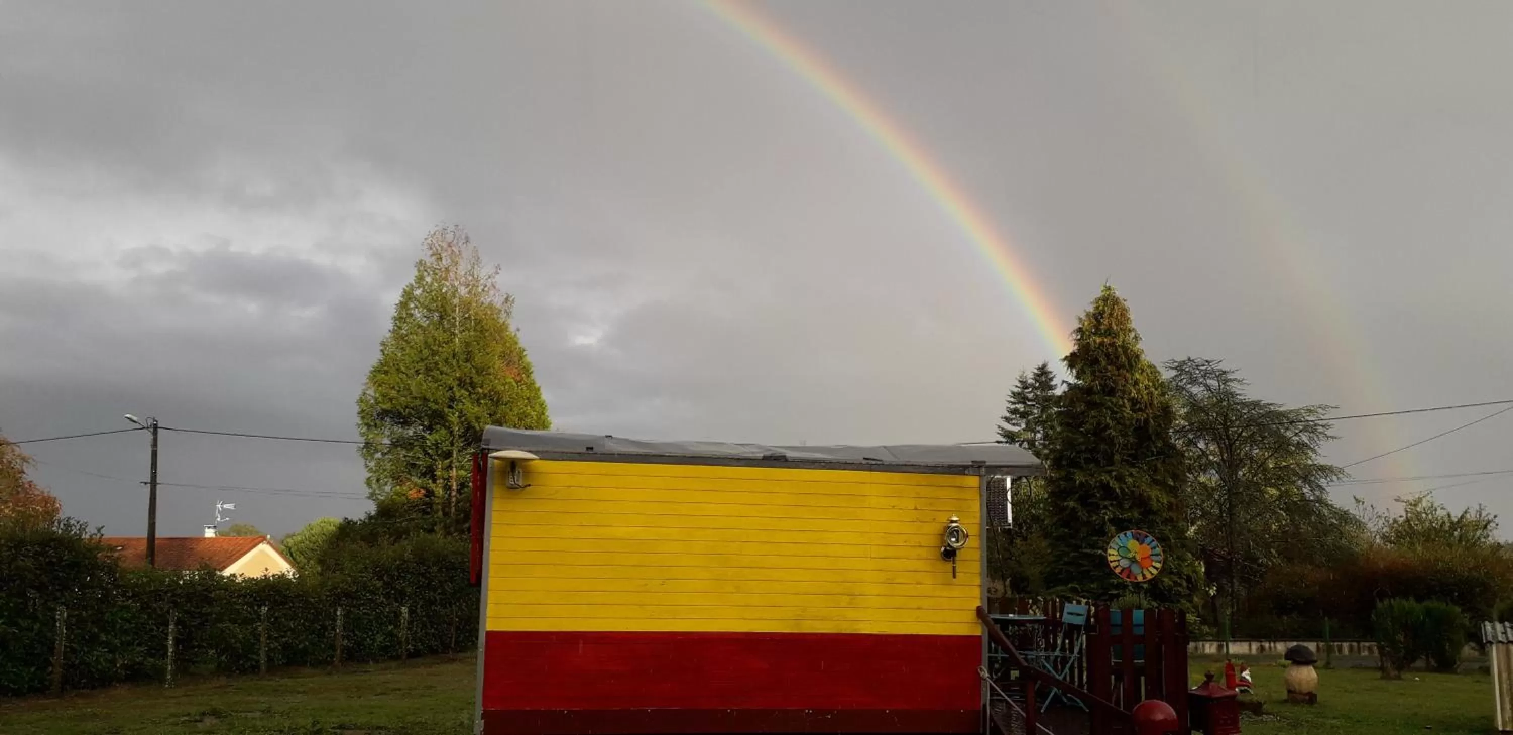 La roulotte des Trois Arbres