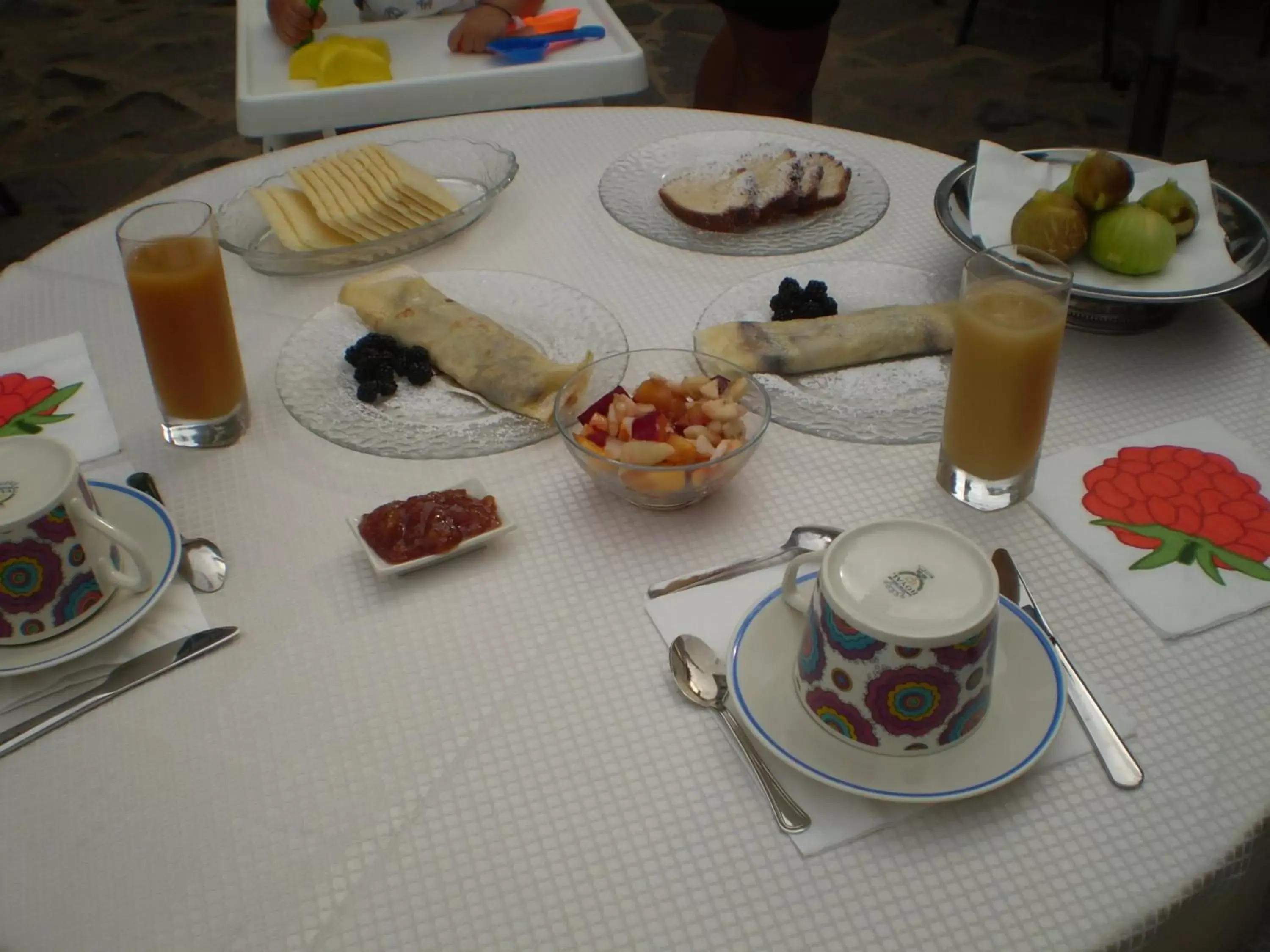 Italian breakfast in Il Giardino Di Emilio
