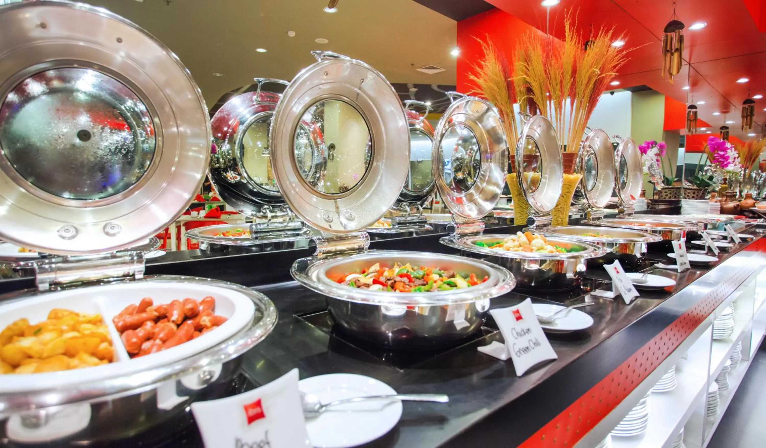 Buffet breakfast in Ibis Surabaya City Center