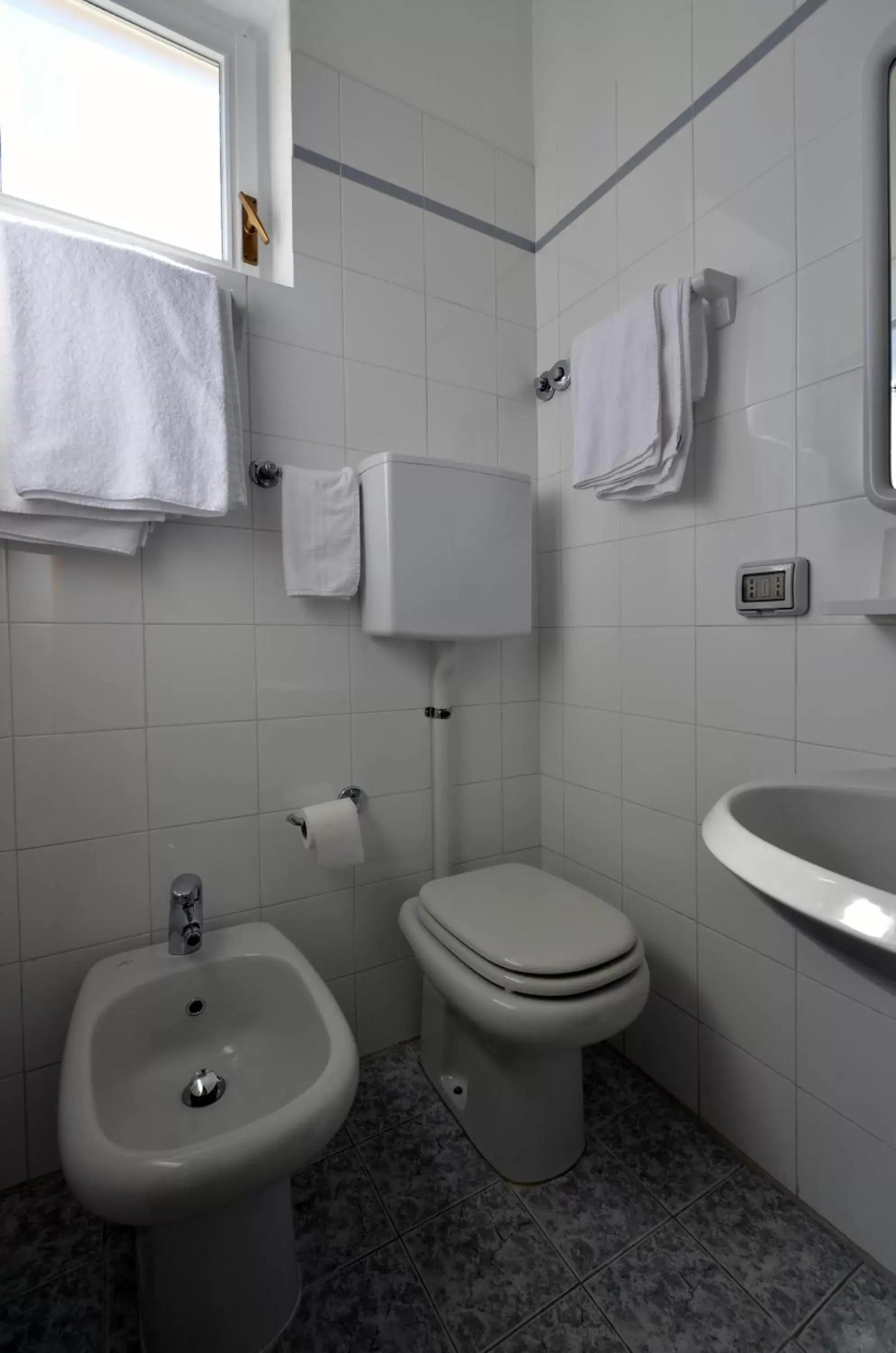 Toilet, Bathroom in Albergo Della Torre