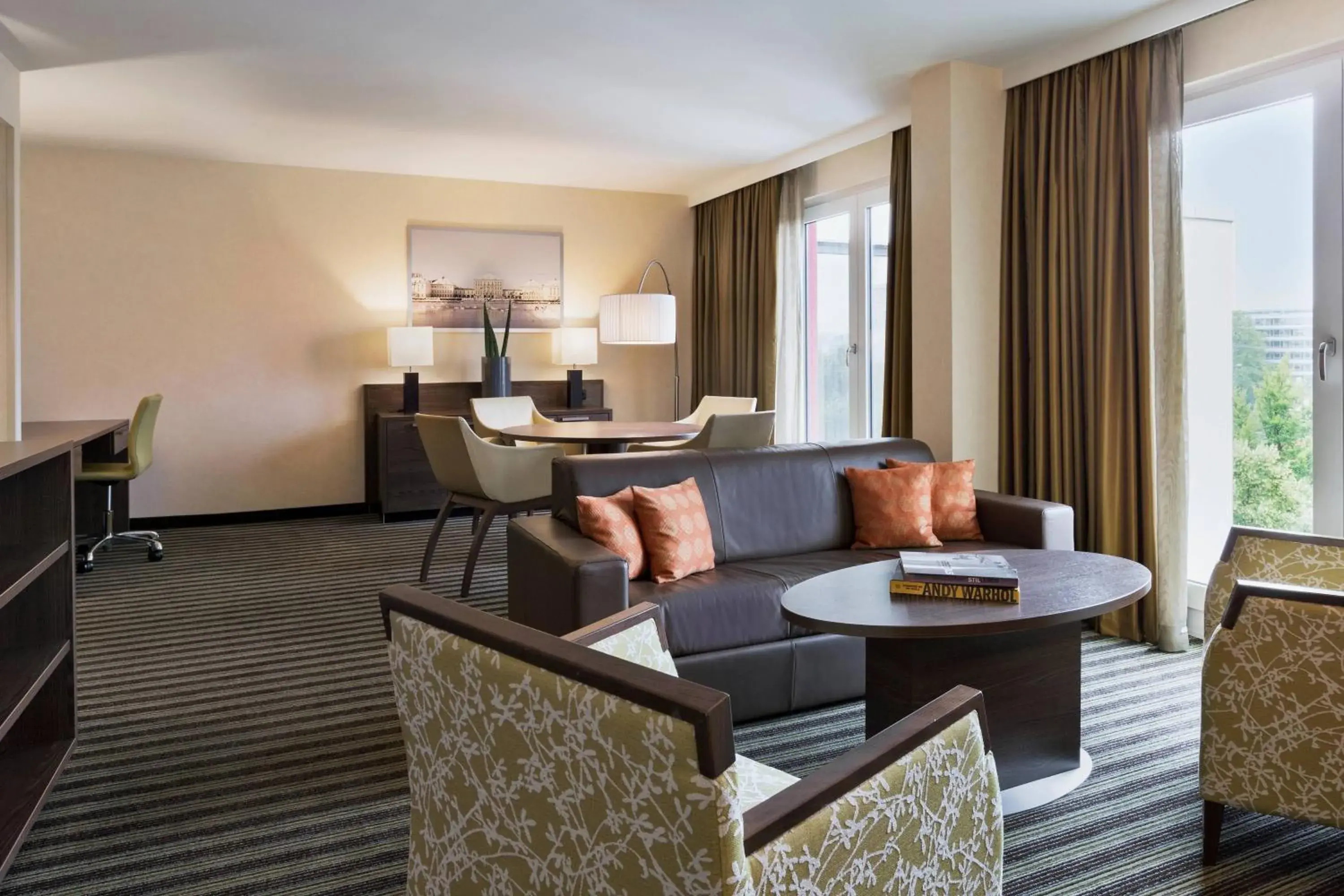 Living room, Seating Area in Courtyard by Marriott Munich City East