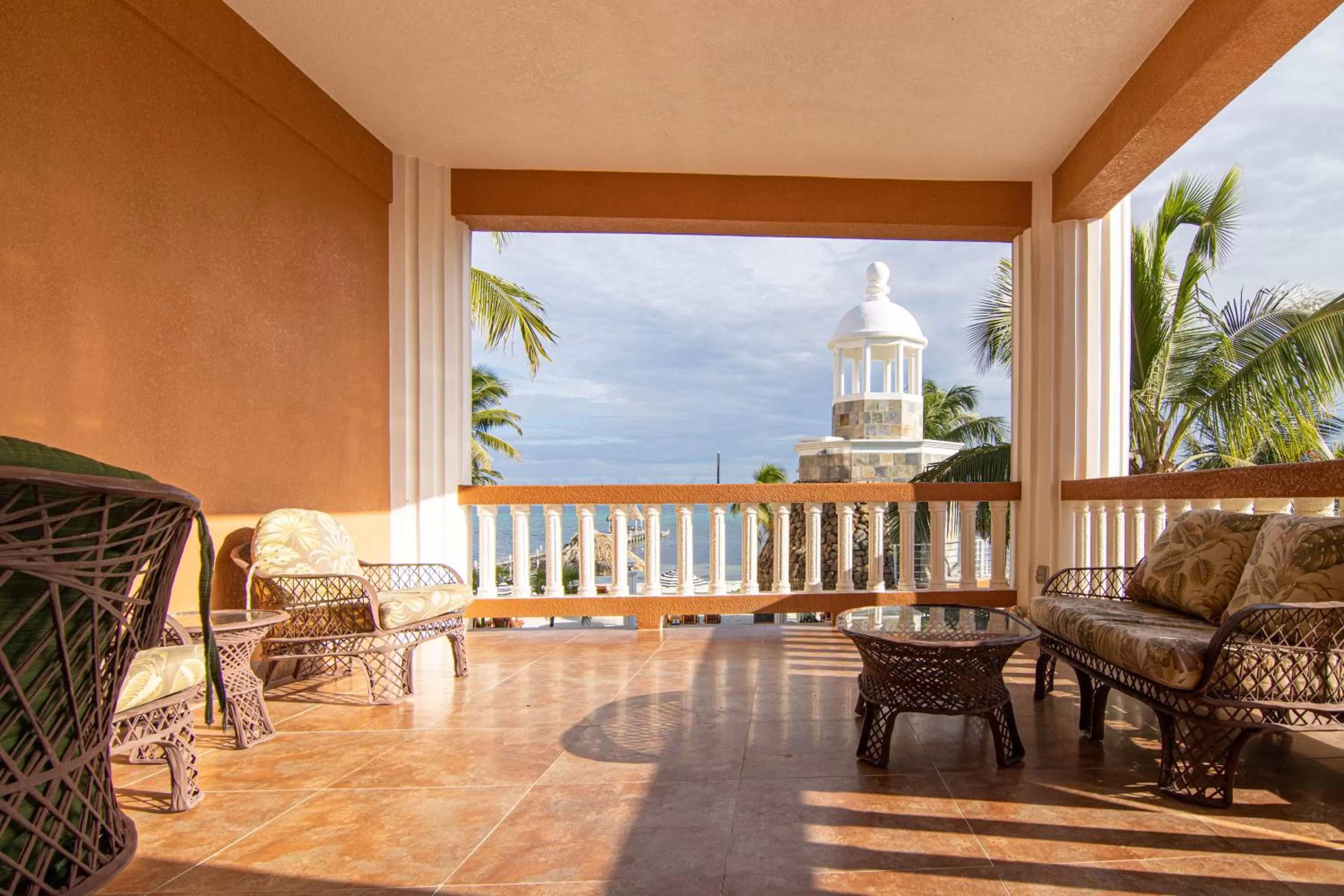Patio in Lighthouse Beach Villas