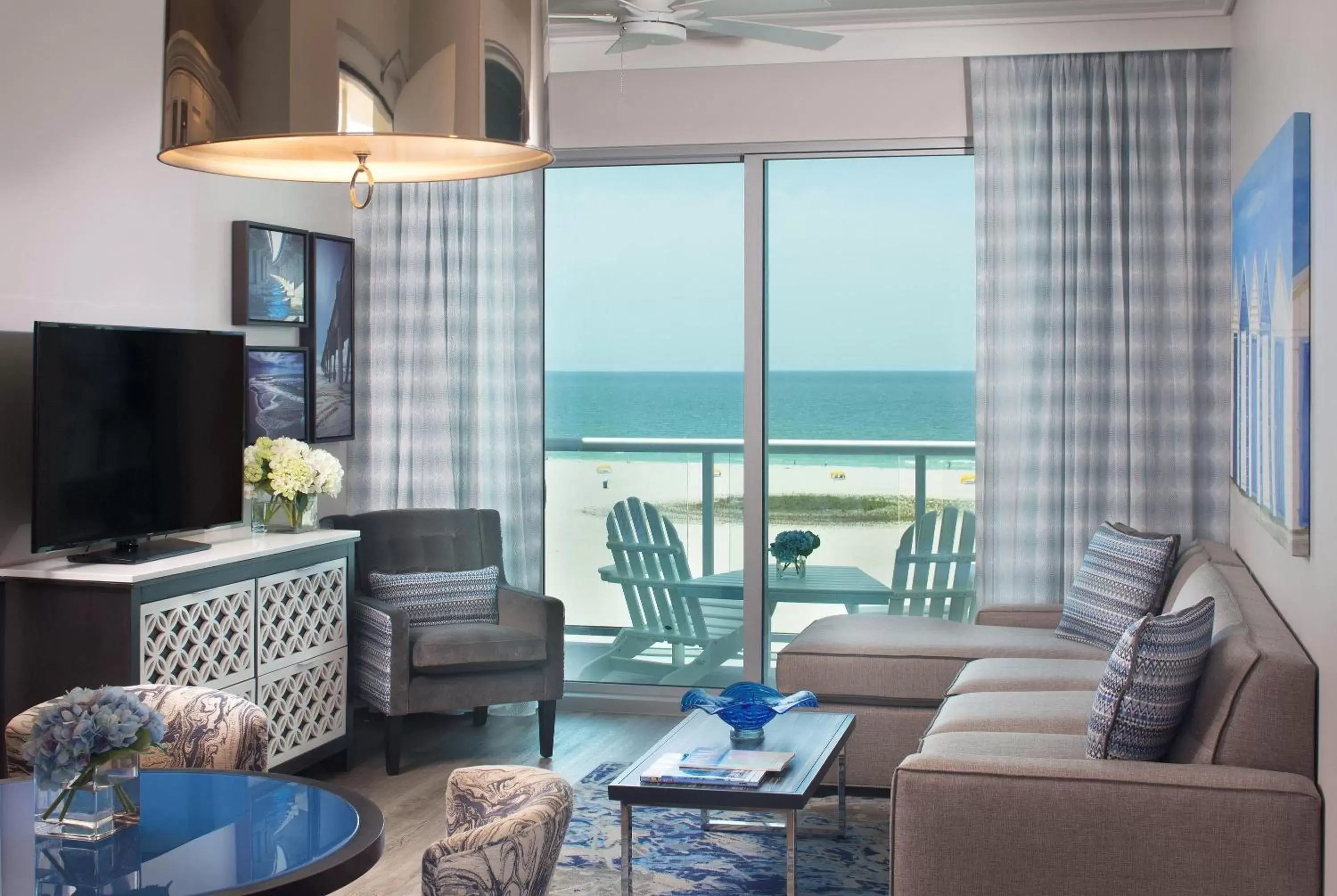 Beach, Seating Area in Treasure Island Beach Resort