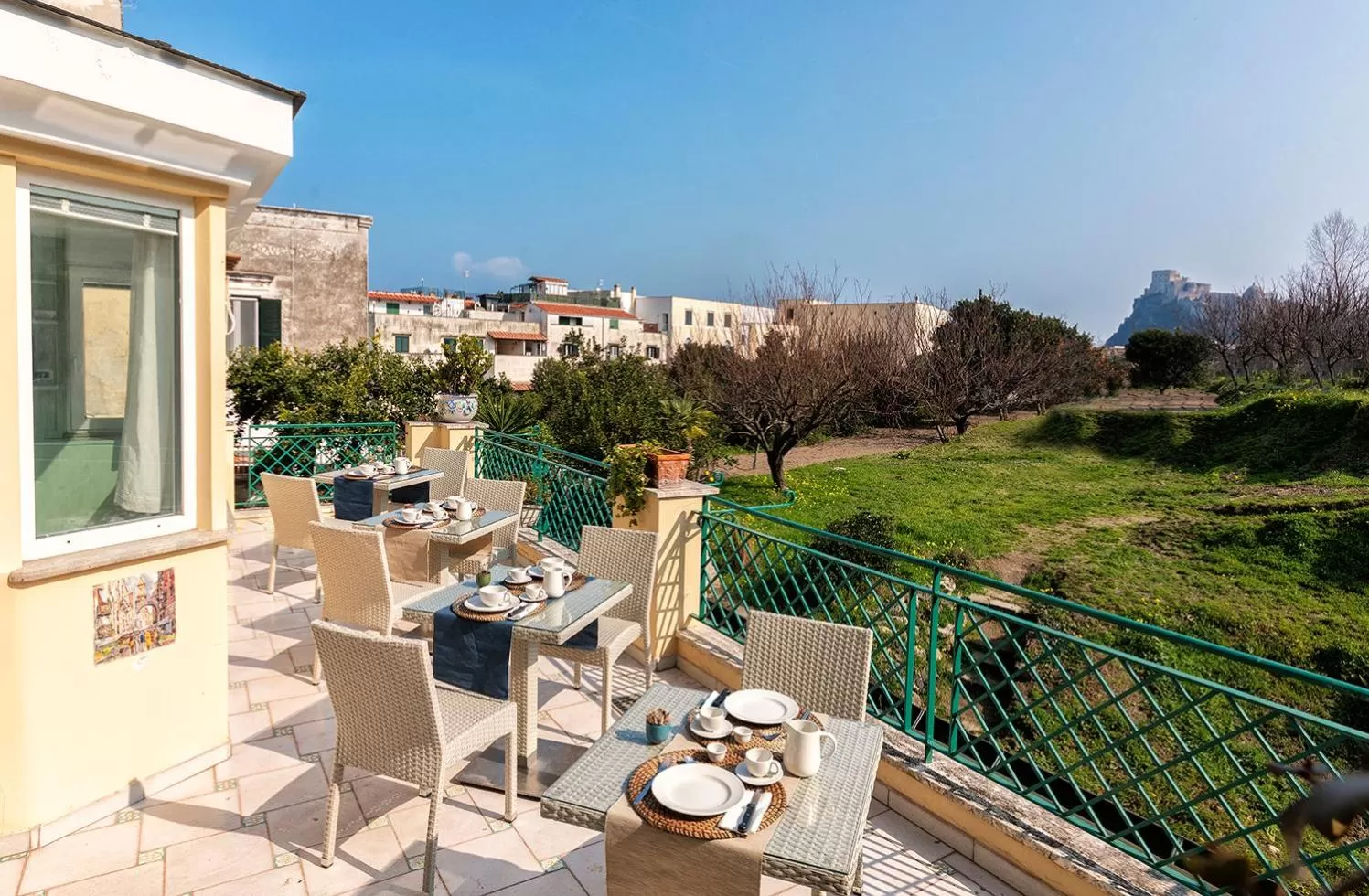 Balcony/Terrace in B&B Marcantonio - Ischia Ponte